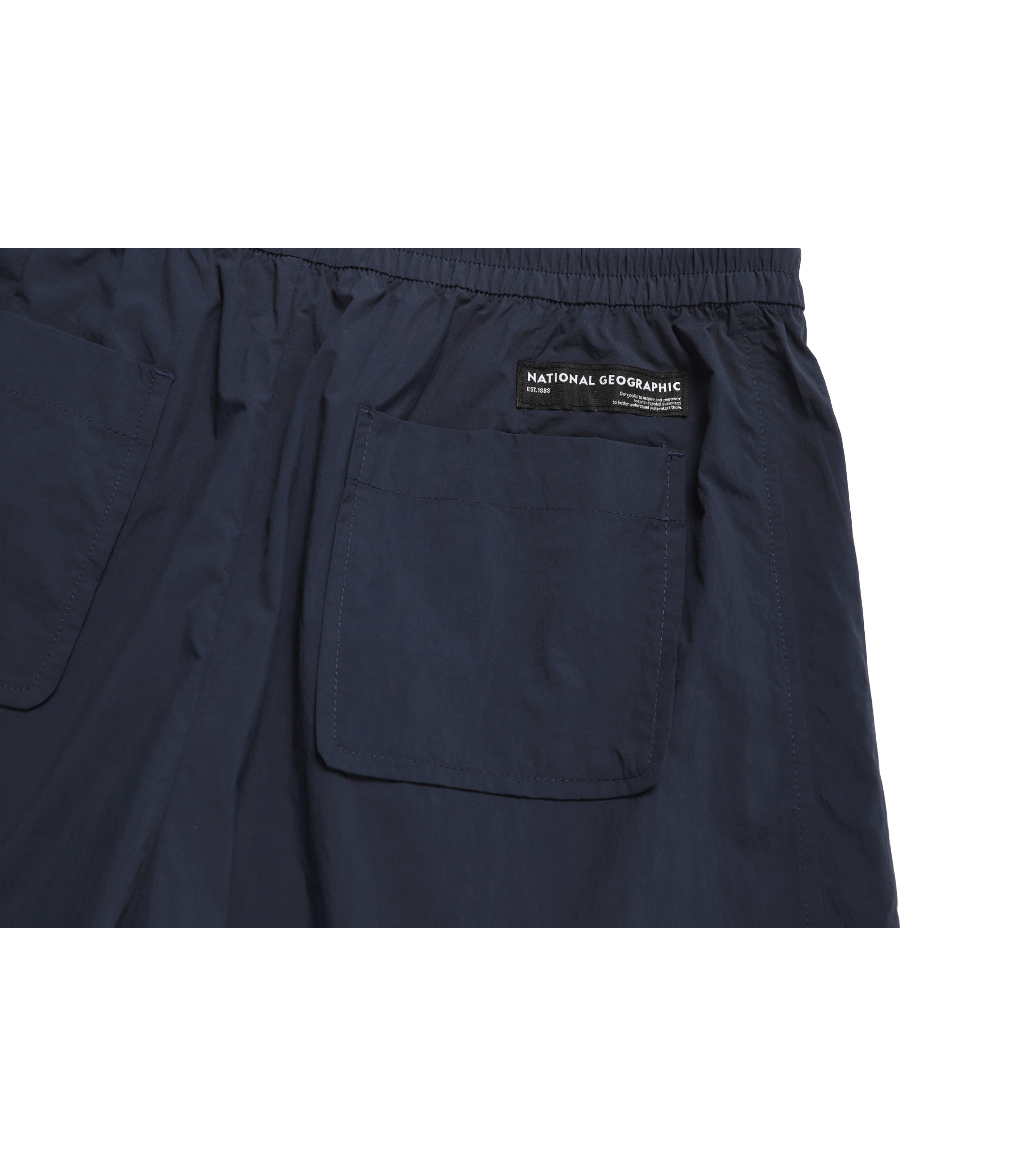 Women’s BEARY Woven Short Pants<br>DEEP SEA NAVY