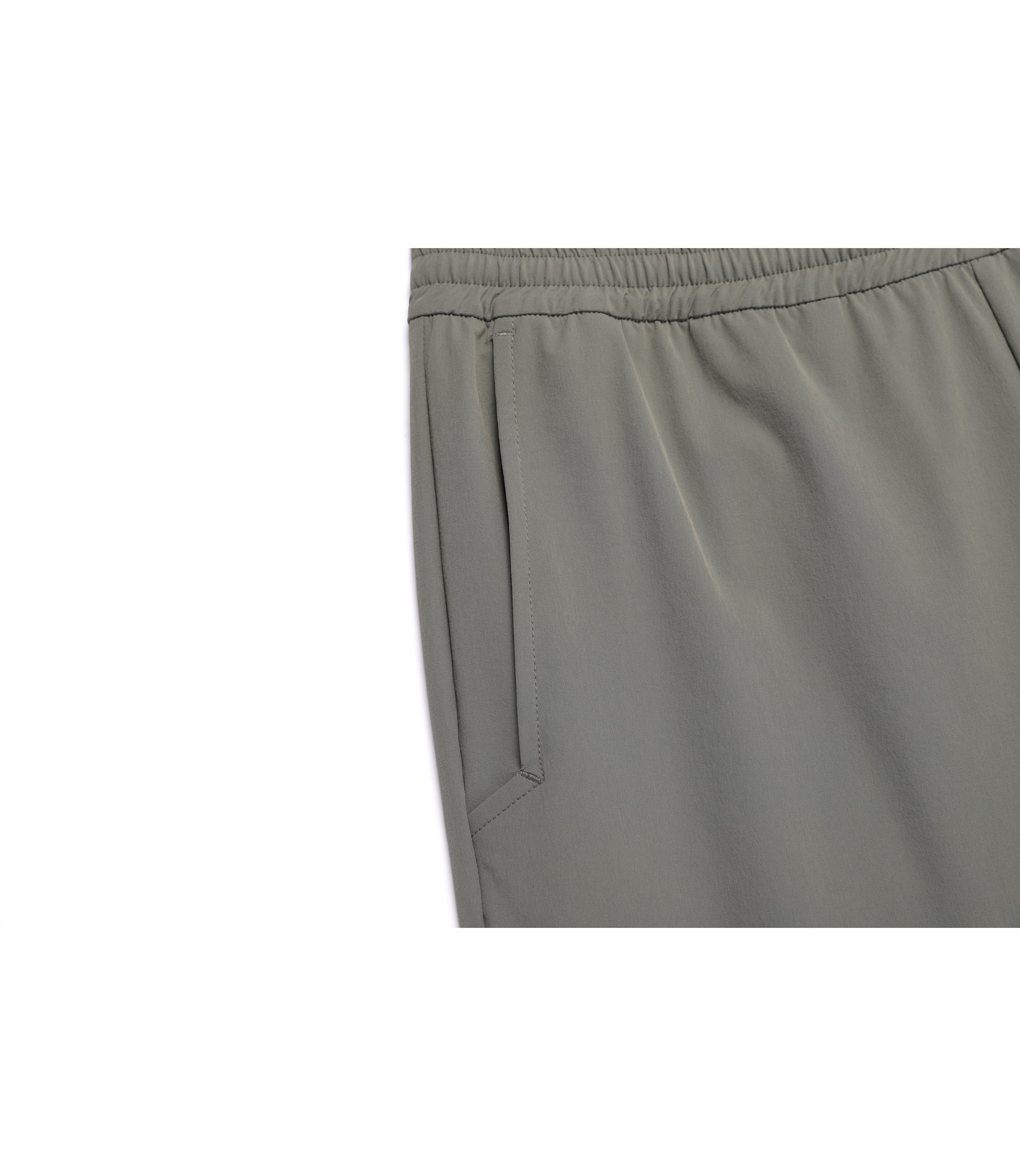 Unisex RIO Stretch Basic Fit Straight Pants<br>G/KHAKI