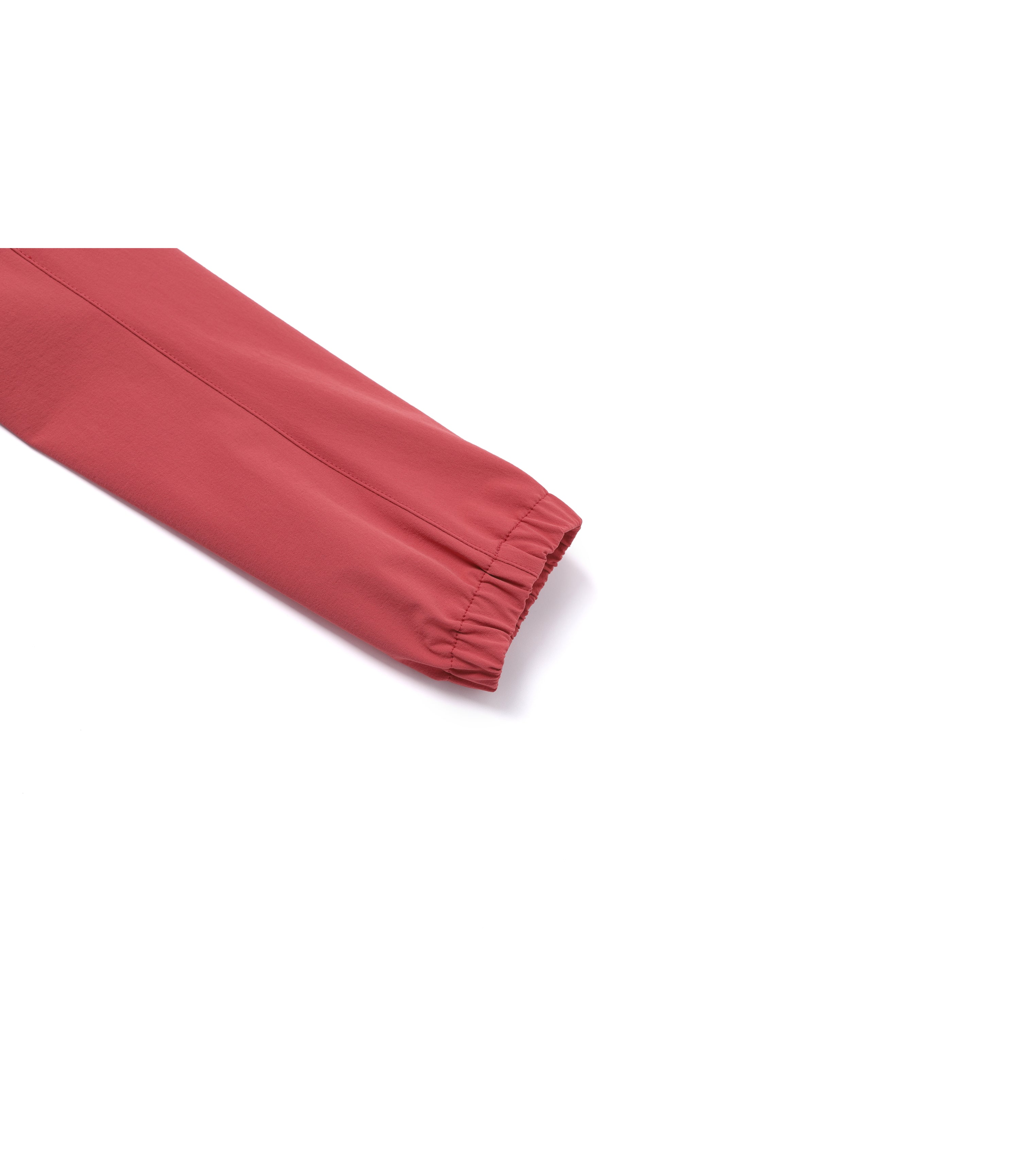 Women's RIO Stretch Semi-Over Fit Full Zip-Up Hoodie<br>ROSE