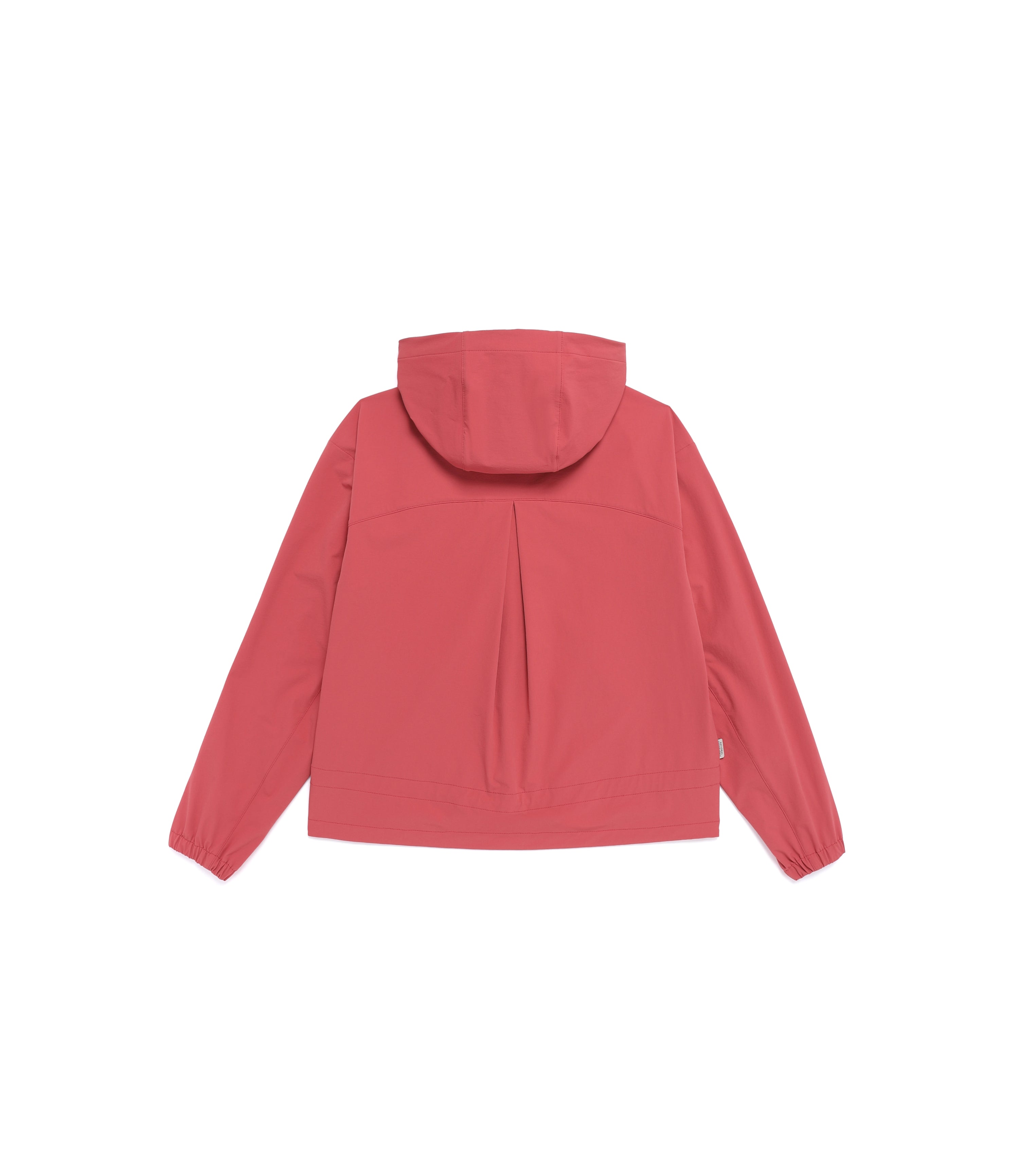 Women's RIO Stretch Semi-Over Fit Full Zip-Up Hoodie<br>ROSE