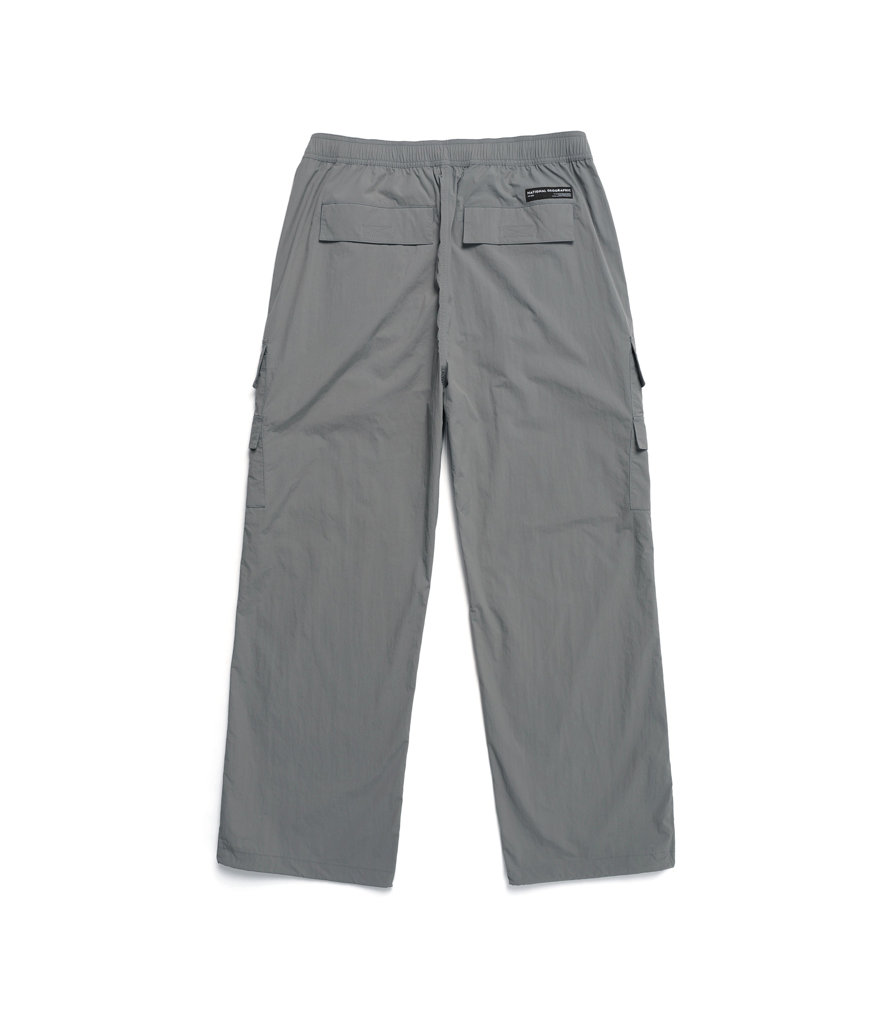 Unisex PANTHERA Woven Training Straight Pants<br>IRON GREY