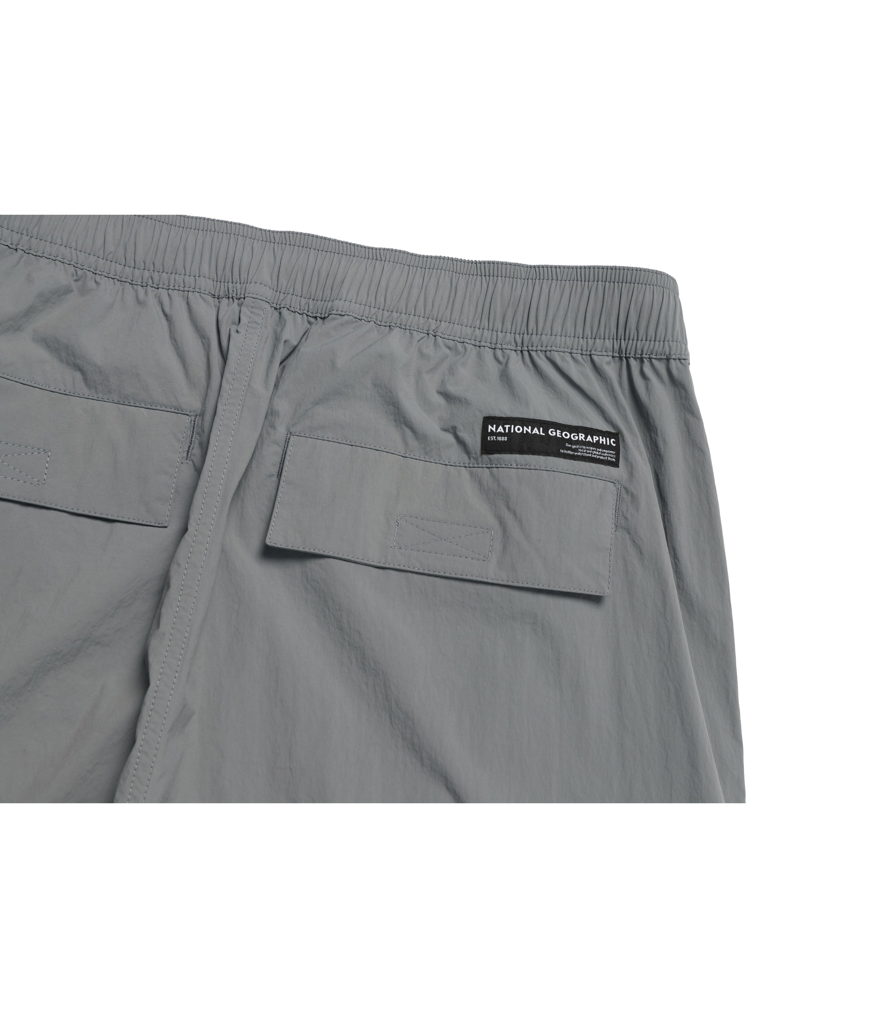 Unisex PANTHERA Woven Training Straight Pants<br>IRON GREY