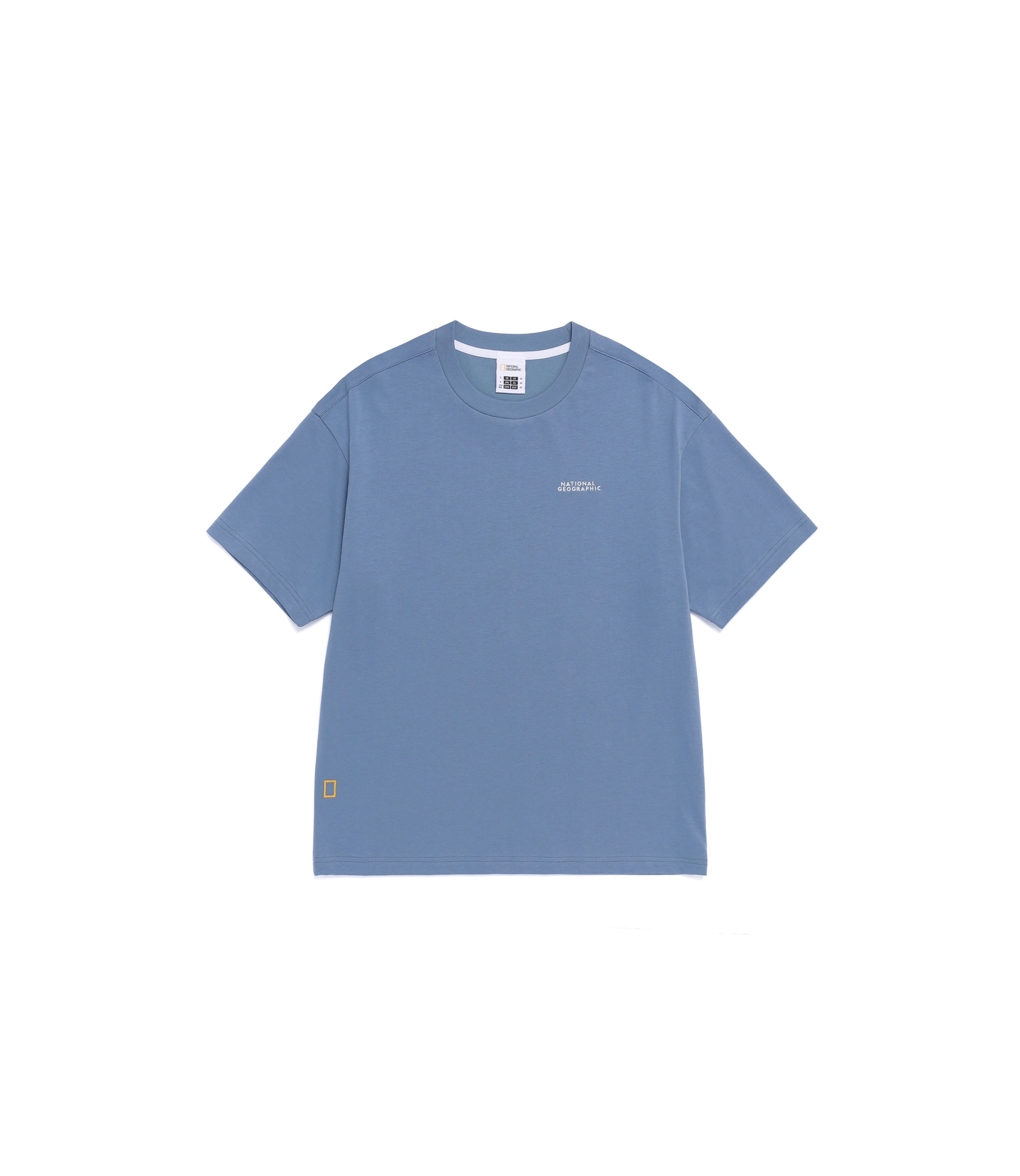 Unisex RATEL Regen Animal Big Graphic Short Sleeve Tee<br>MIDDLE BLUE