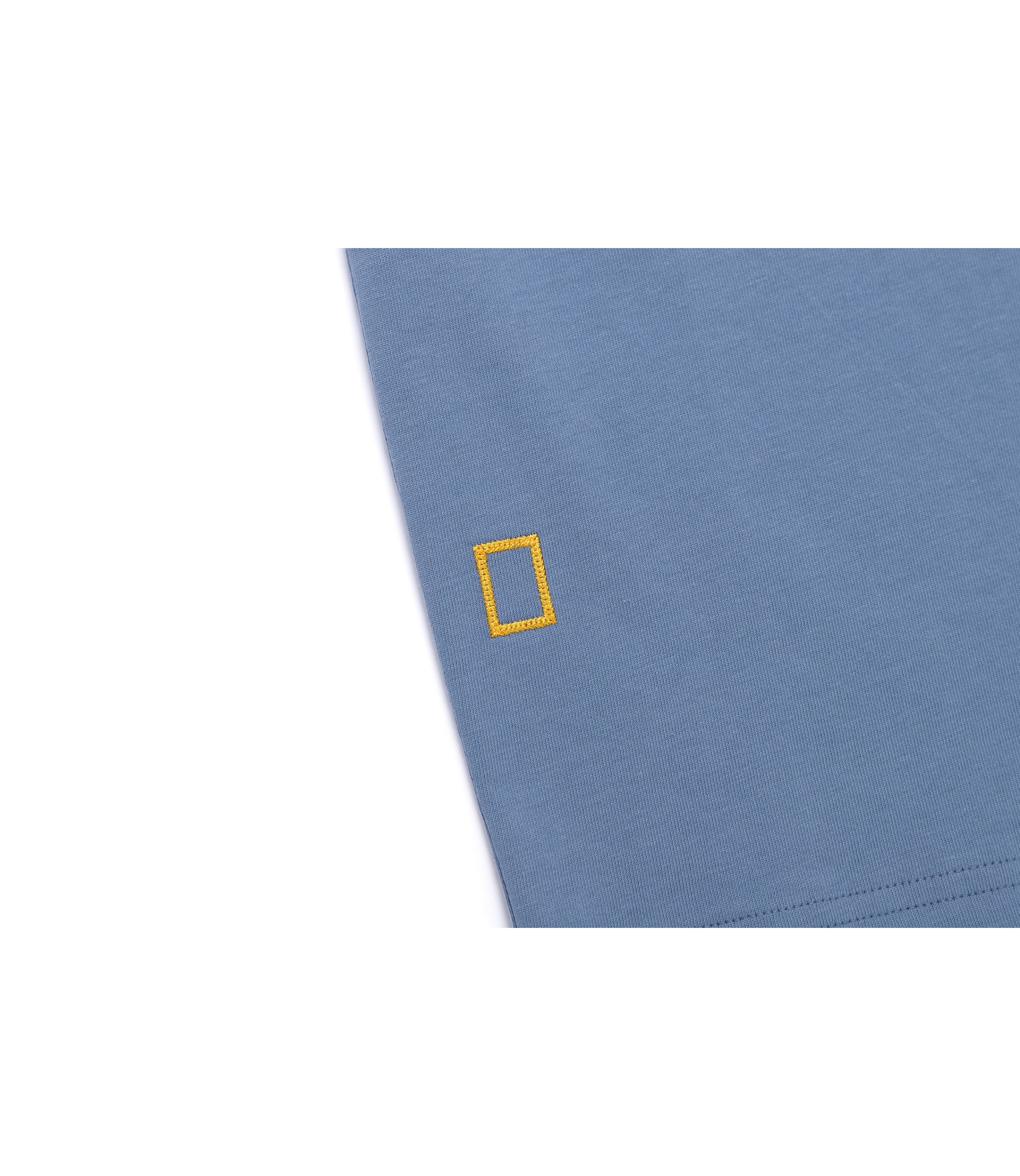 Unisex RATEL Regen Animal Big Graphic Short Sleeve Tee<br>MIDDLE BLUE