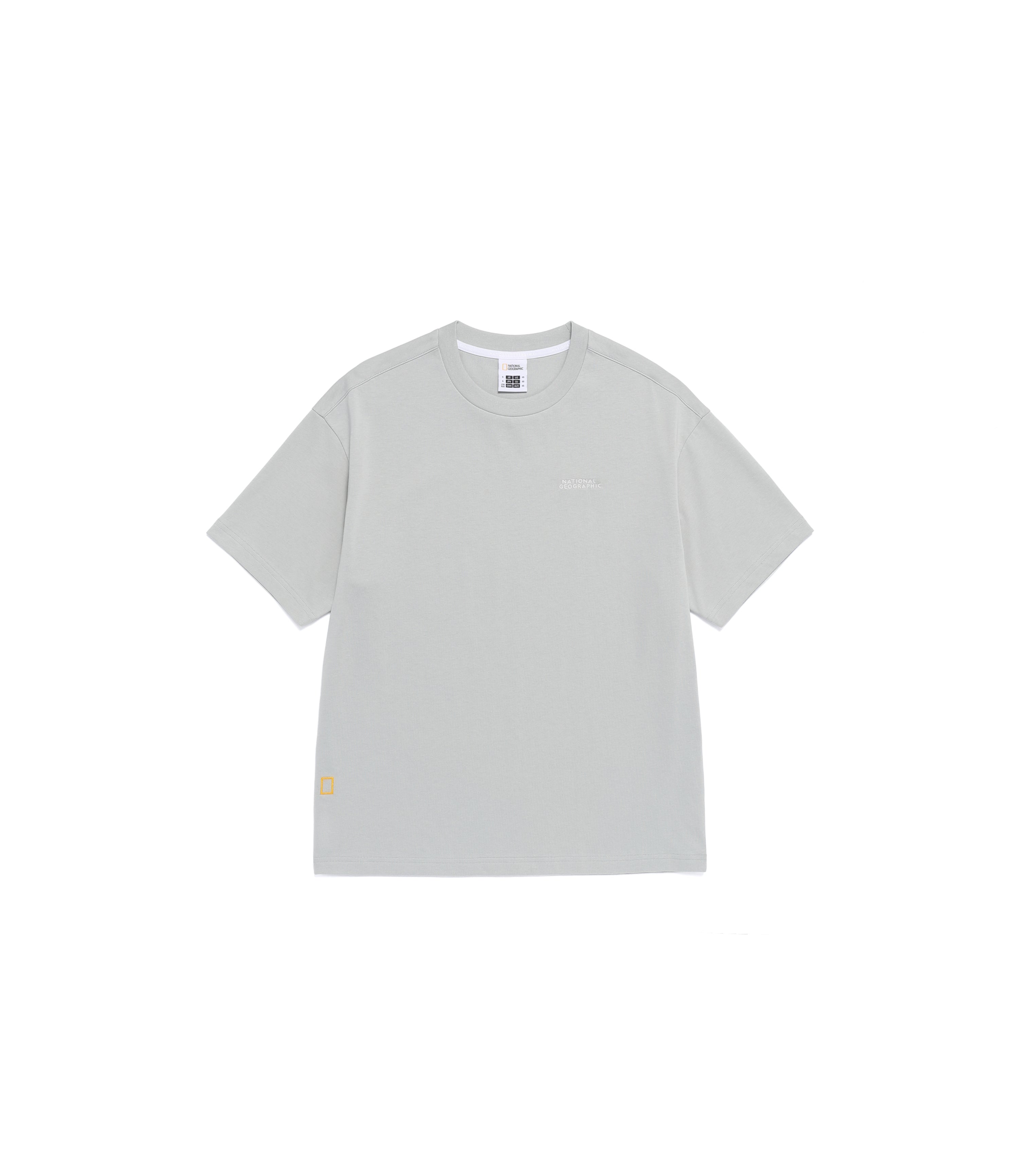 Unisex RATEL Regen Animal Big Graphic Short Sleeve Tee<br>LIGHT KHAKI