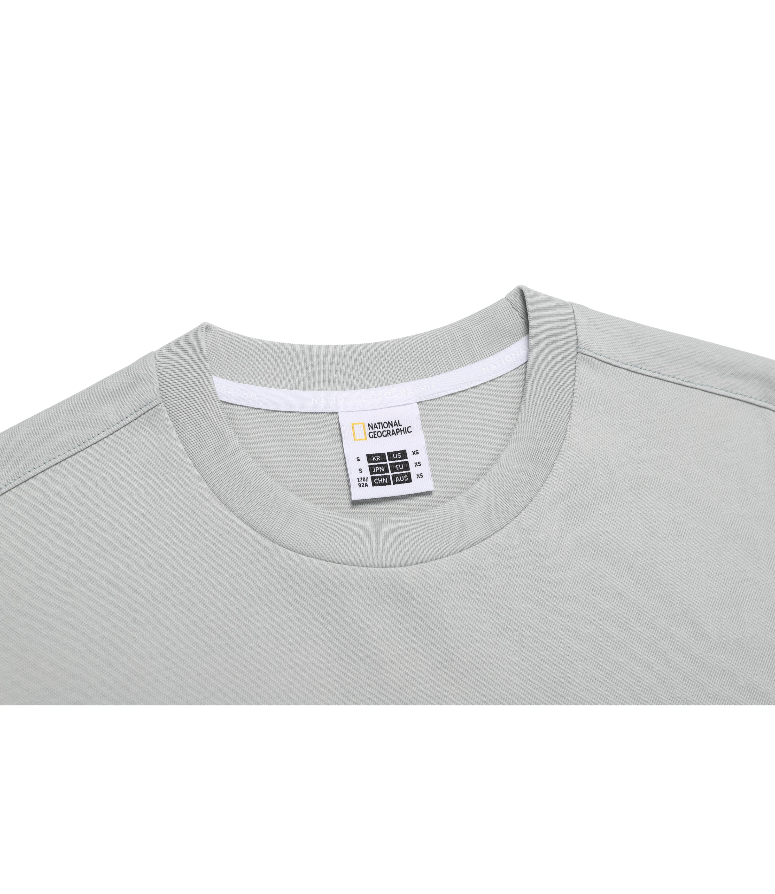 Unisex RATEL Regen Animal Big Graphic Short Sleeve Tee<br>LIGHT KHAKI