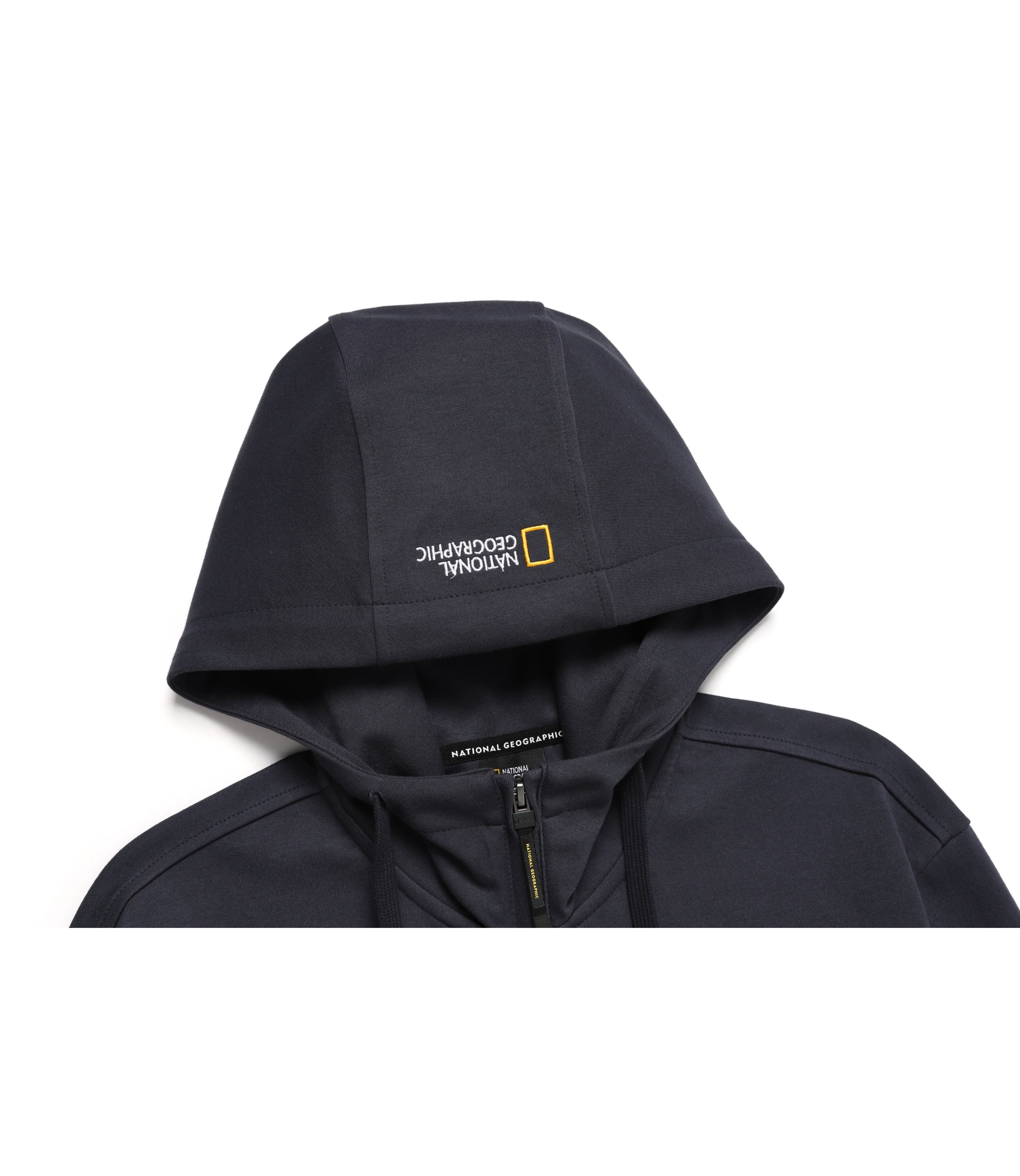 Unisex PINTAIL Zip-Up Hoodie<br>NAVY