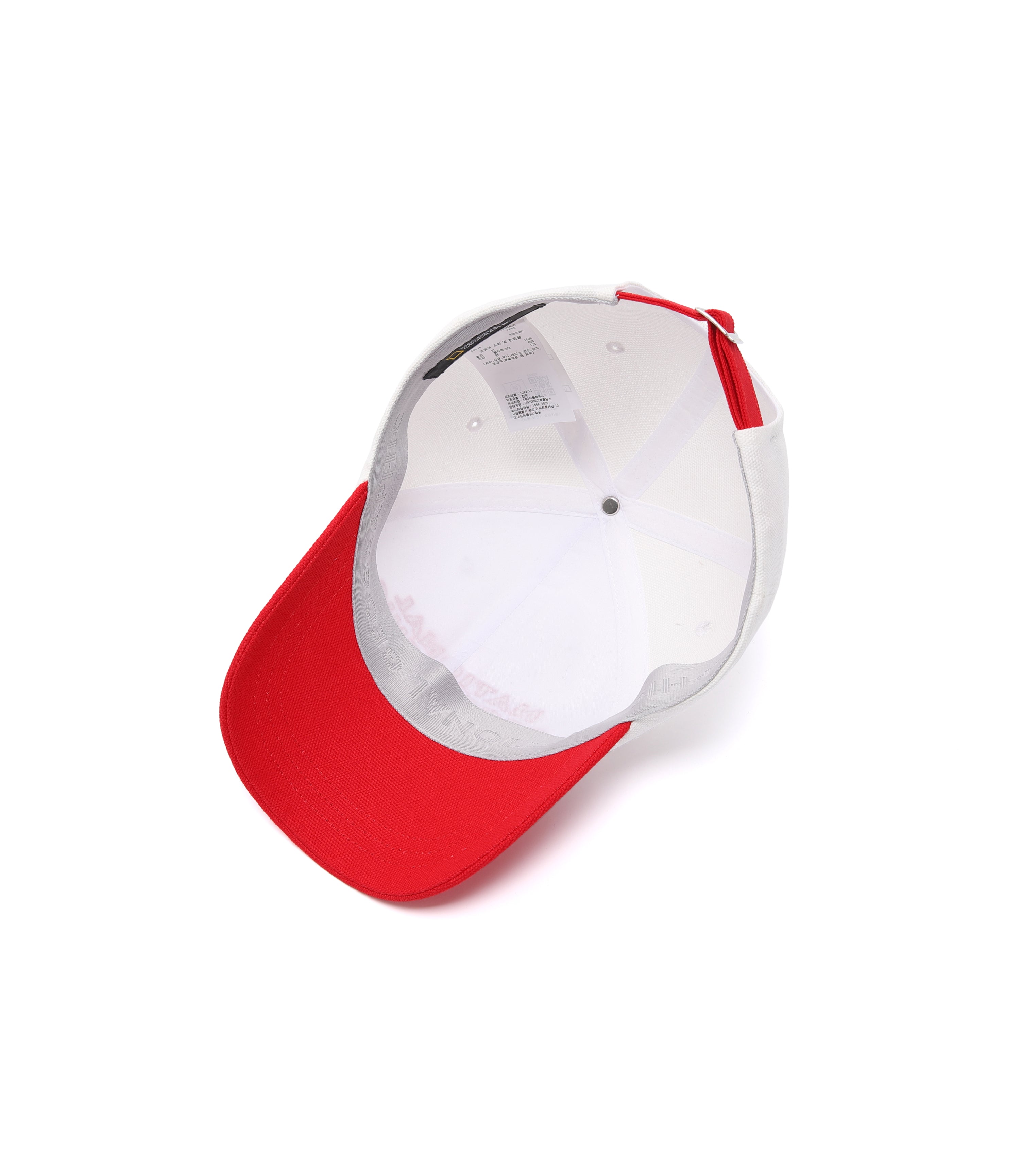 Color Block Baseball Cap<br>RED