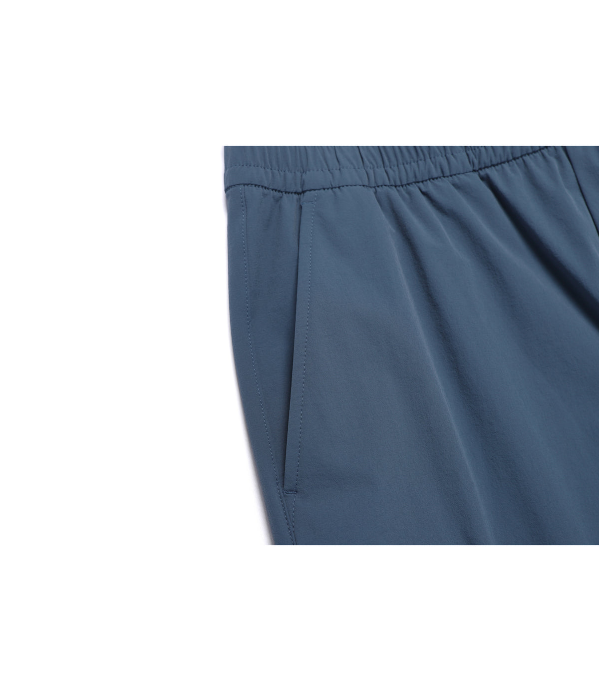 Unisex ARCHELON Woven Stretch Basic Fit Straight Pants<br>MOON BLUE