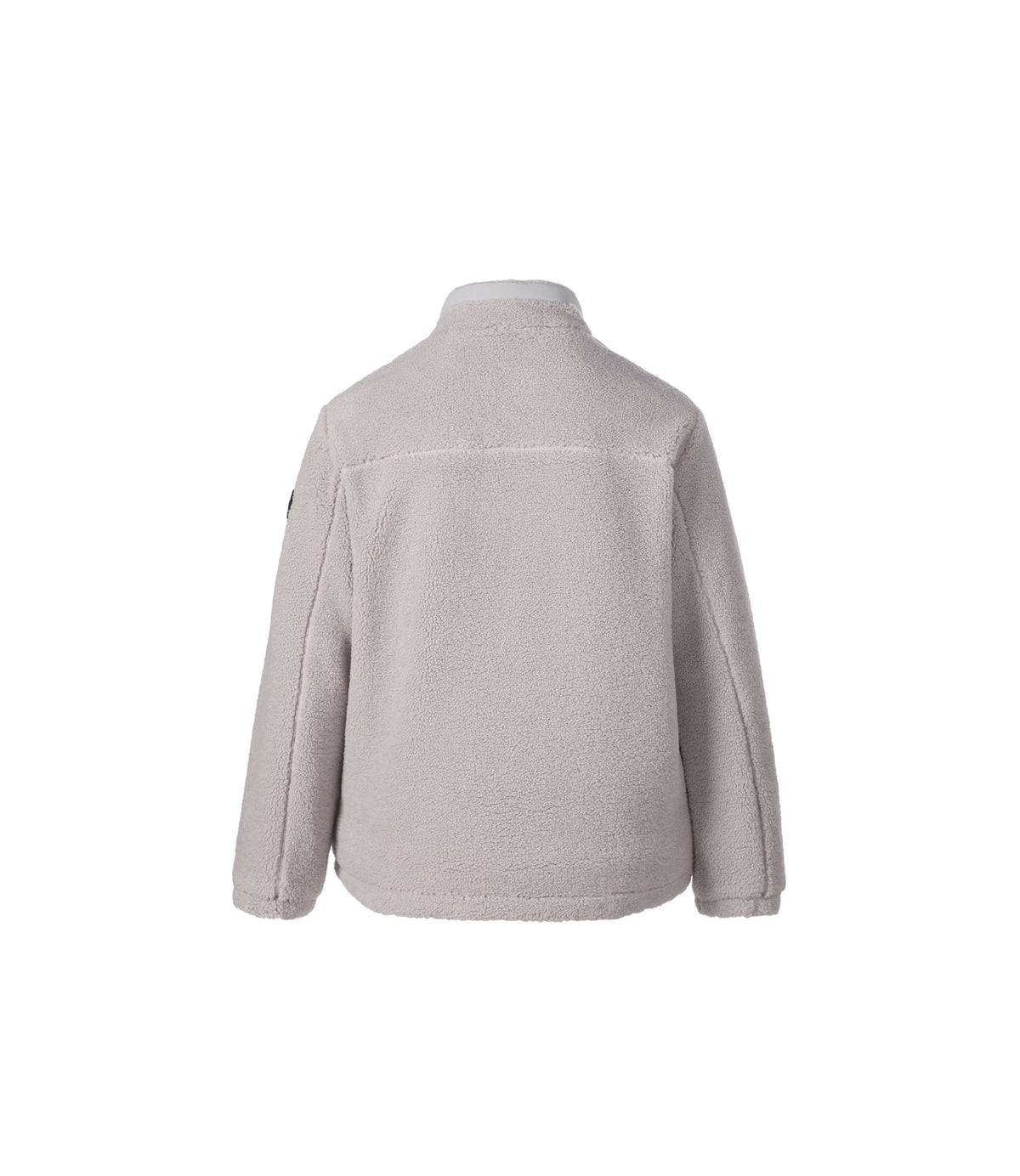 Unisex Costoni Stand-Neck Fleece Jacket<br>L/GREY