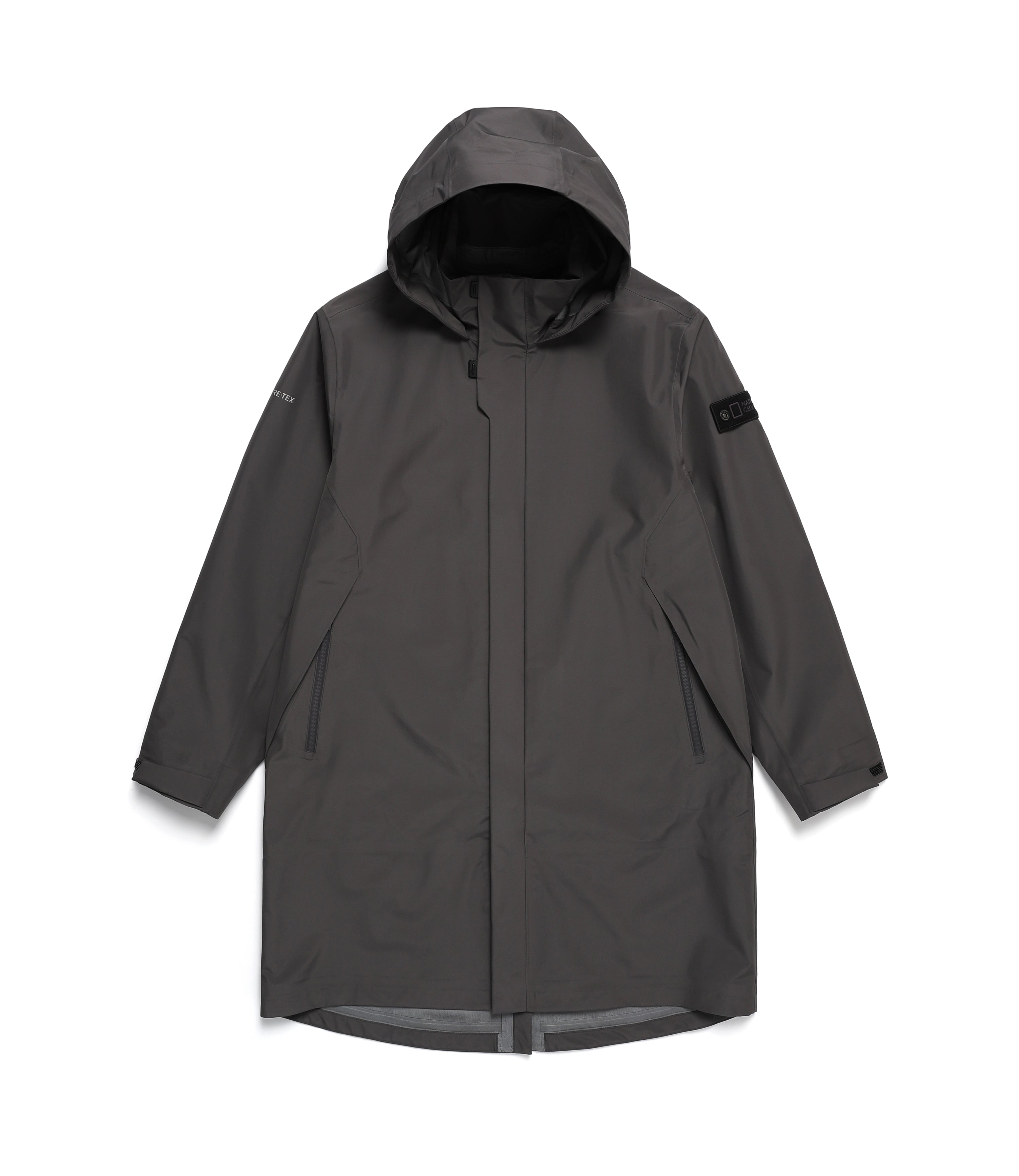 Unisex GORE-TEX Urban City 3-Layer Waterproof Mac Coat<br>IRON GREY