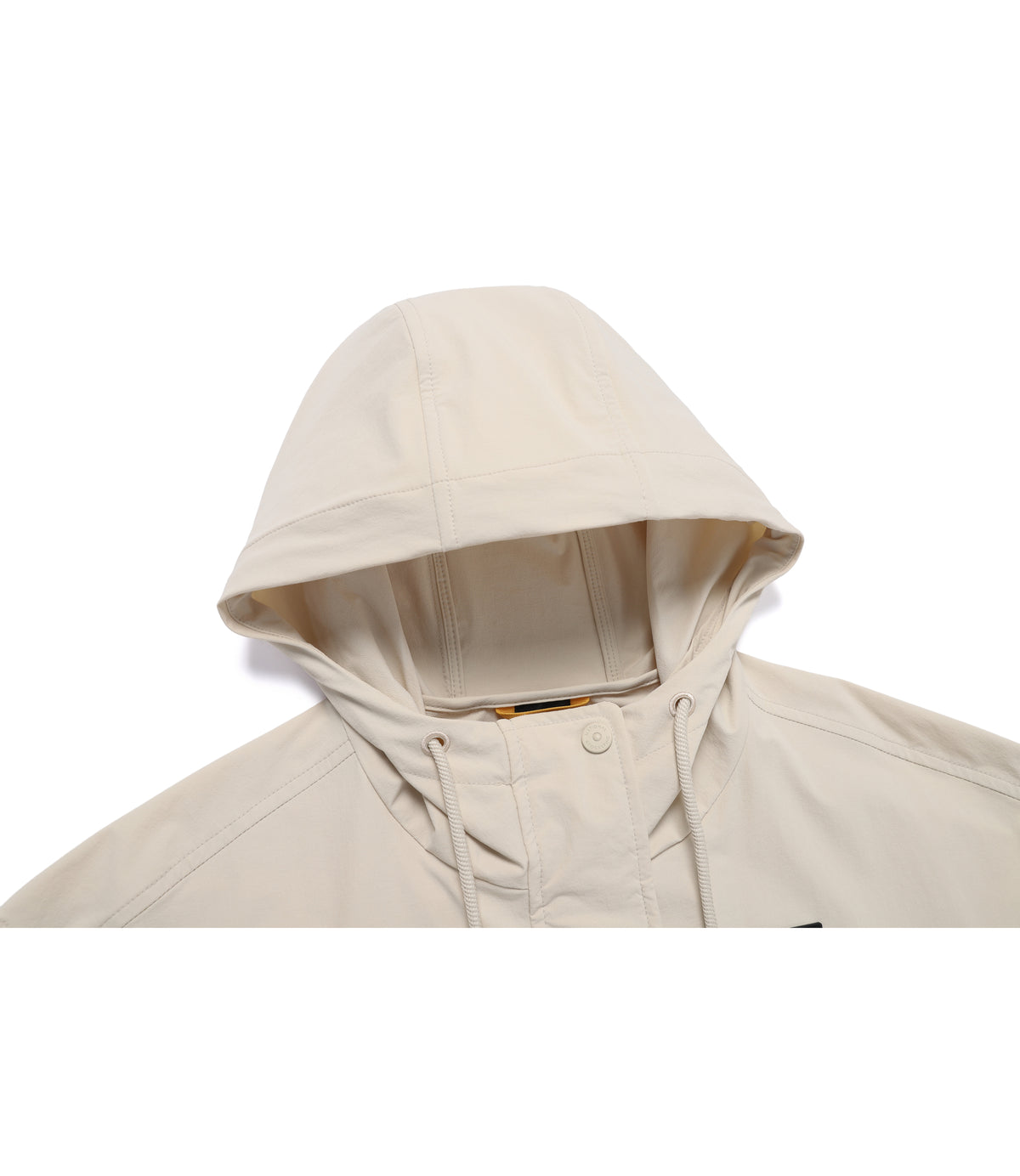 Women's ARCHELON Woven Stretch Hooded Full Zip-Up<br>SILVER BIRCH