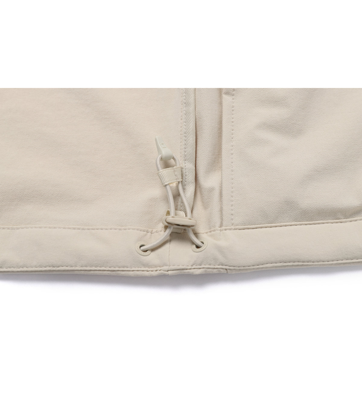Women's ARCHELON Woven Stretch Hooded Full Zip-Up<br>SILVER BIRCH