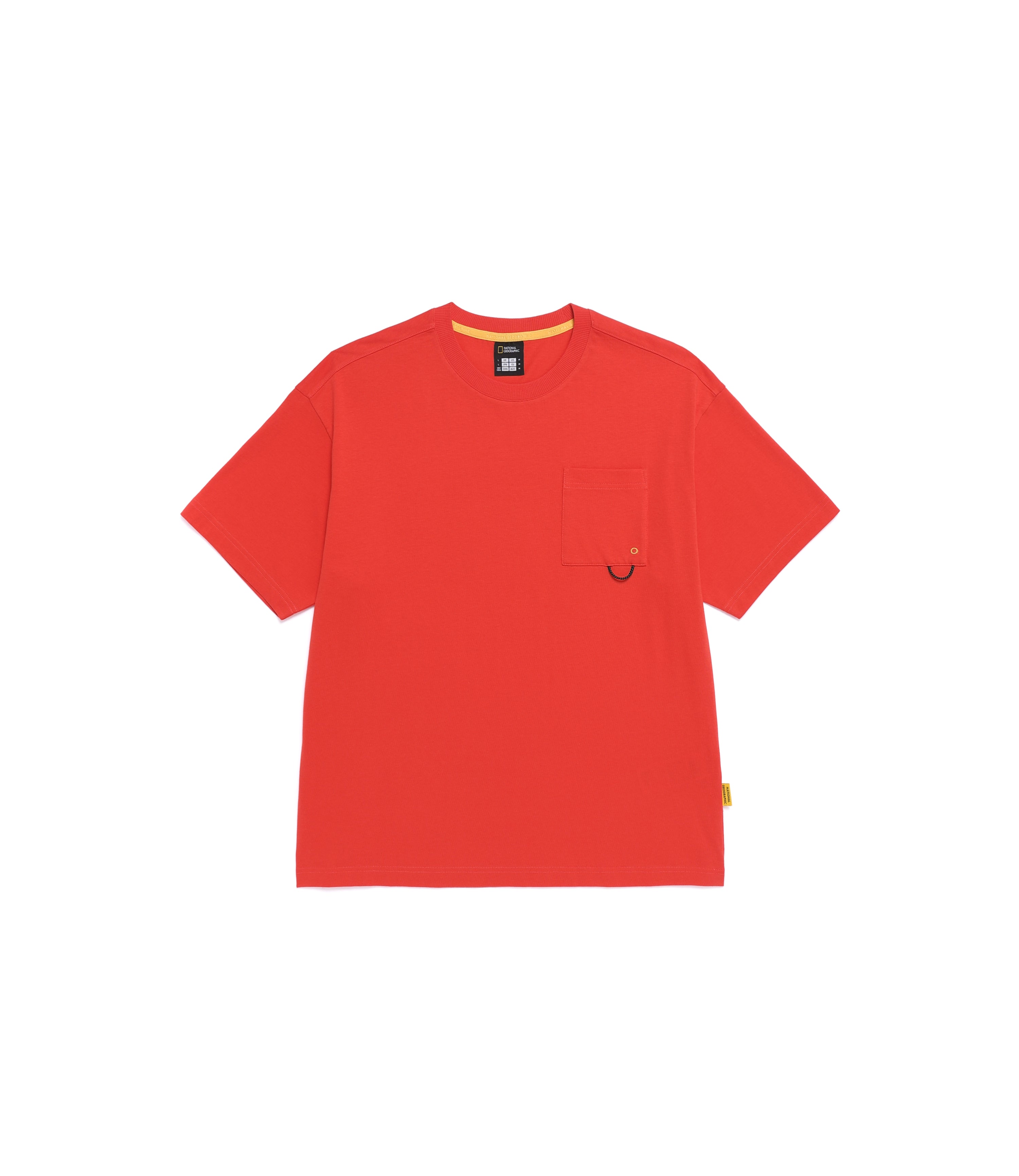 Unisex Year Of The Horse Graphic Pocket Tee<br>RED