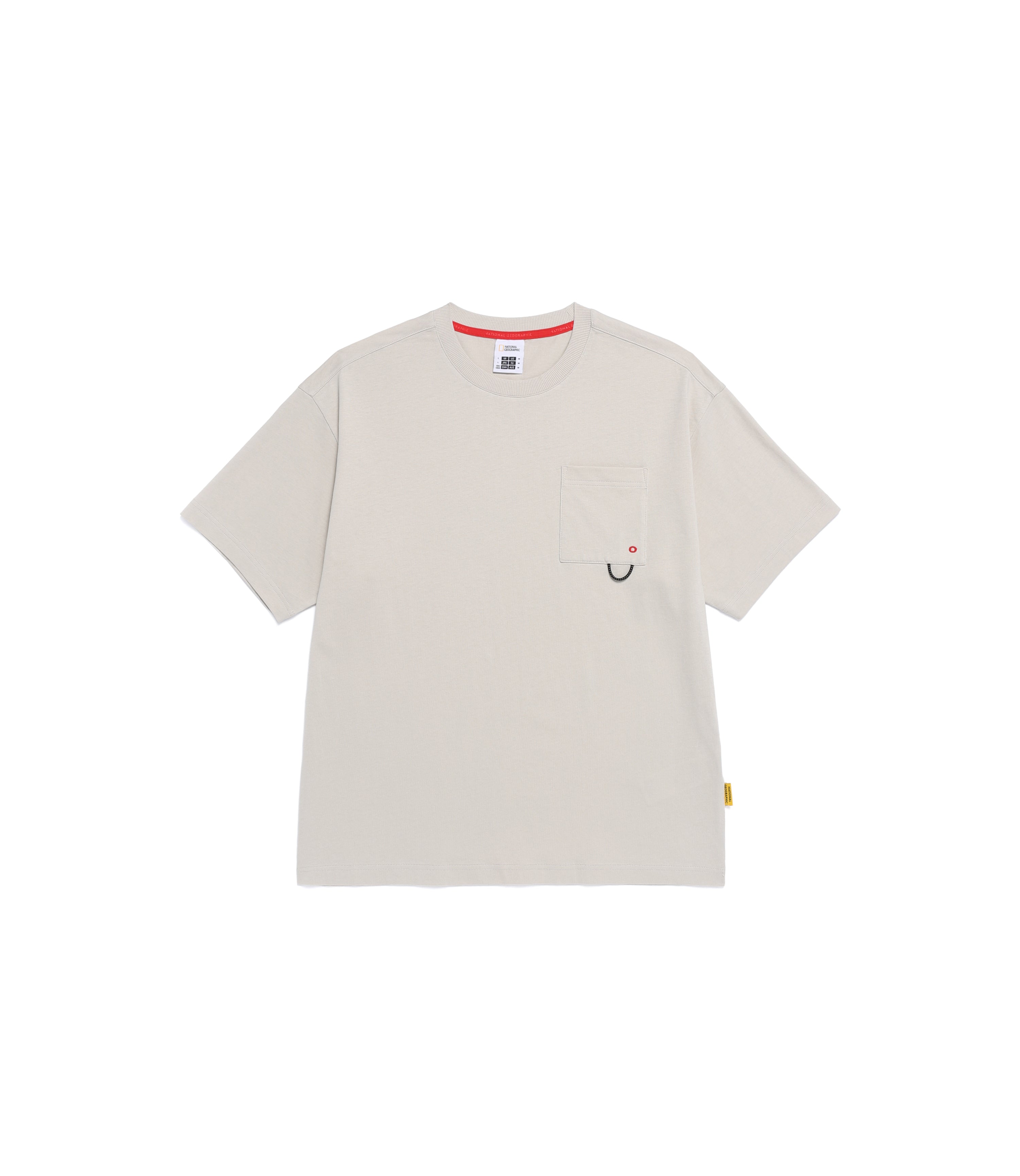 Unisex Year Of The Horse Graphic Pocket Tee<br>L/GREY