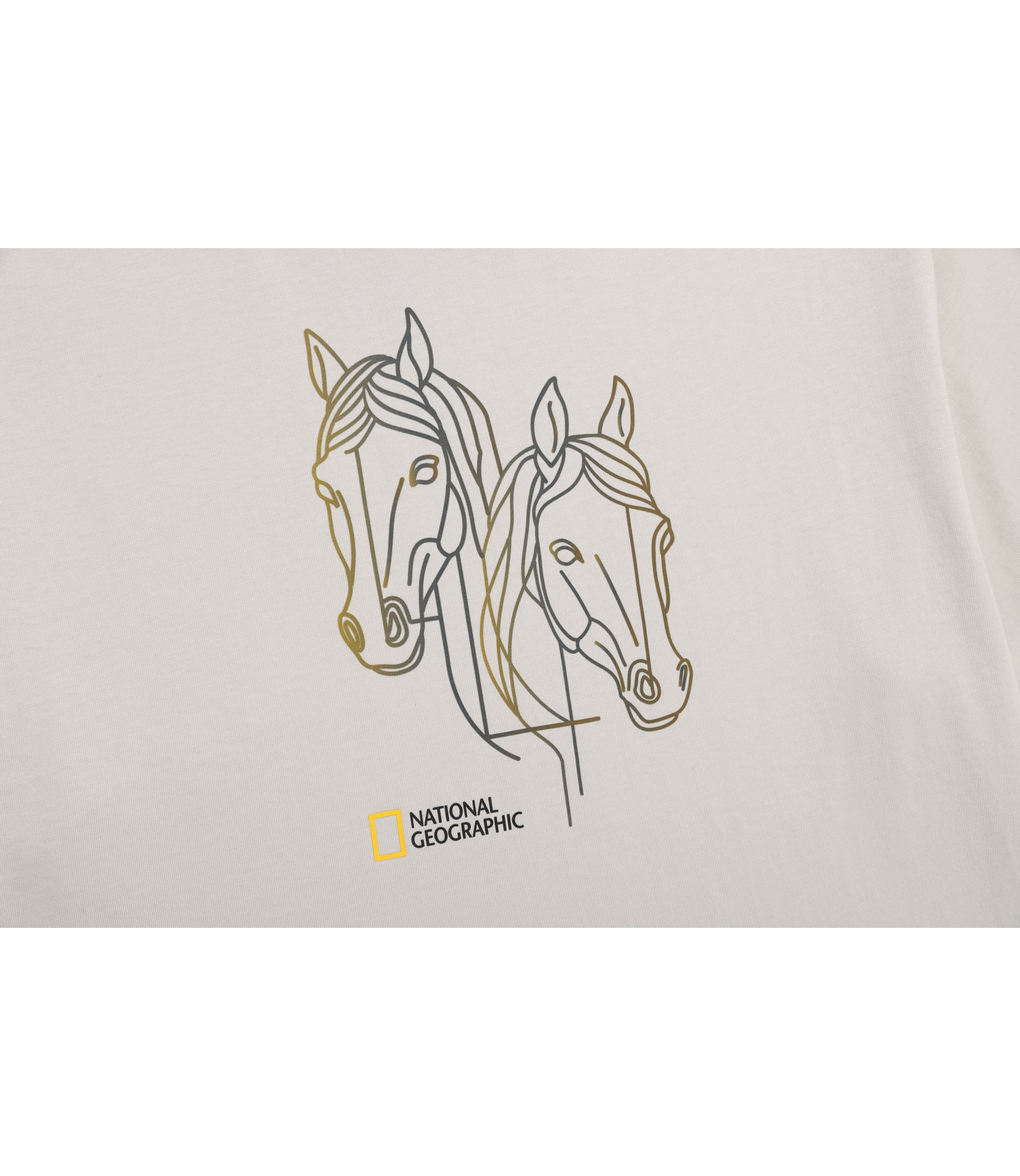 Unisex Year Of The Horse Graphic Pocket Tee<br>L/GREY