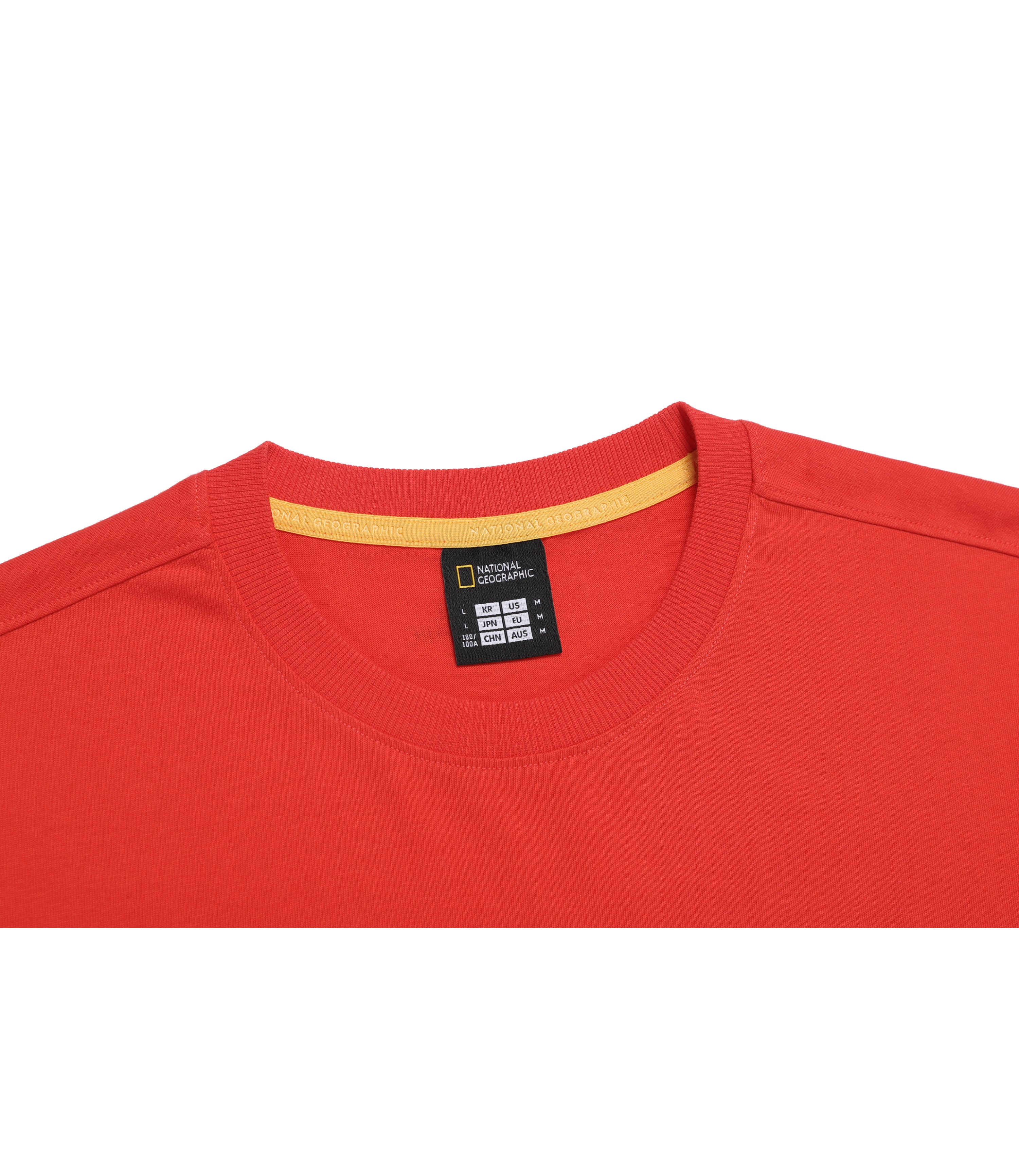 Unisex Year Of The Horse Graphic Small Logo Tee<br>RED