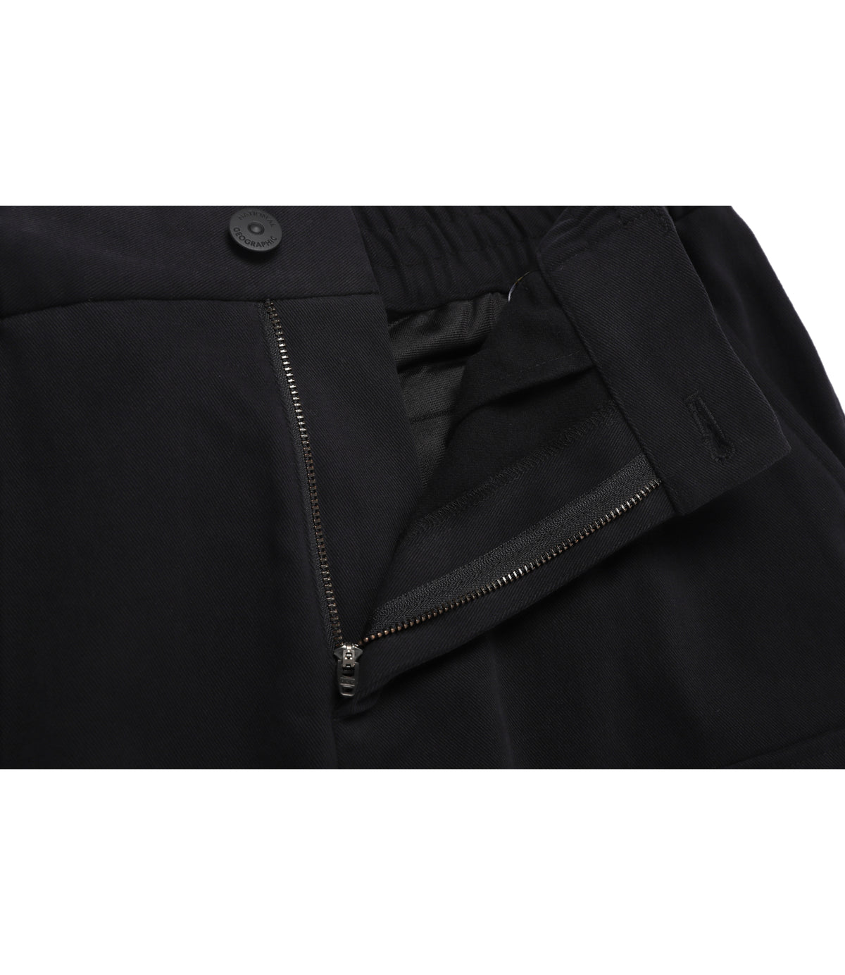 Men's Relax Fit Straight Gear Cargo Pants<br>BLACK