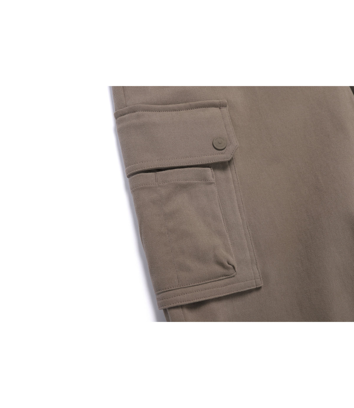 Men's Relax Fit Straight Gear Cargo Pants<br>WOOD BROWN