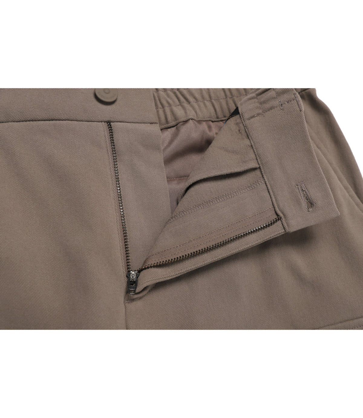 Men's Relax Fit Straight Gear Cargo Pants<br>WOOD BROWN