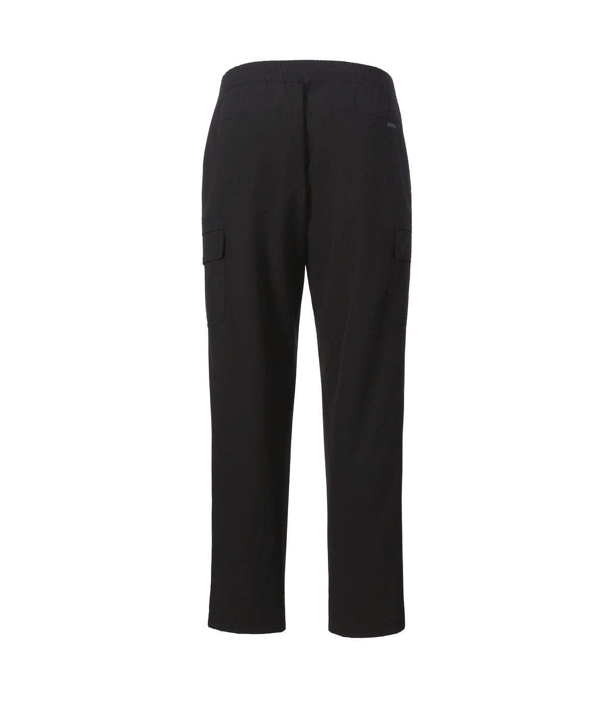 Unisex ARCHELON Woven Stretch Basic Fit Straight Pants<br>BLACK