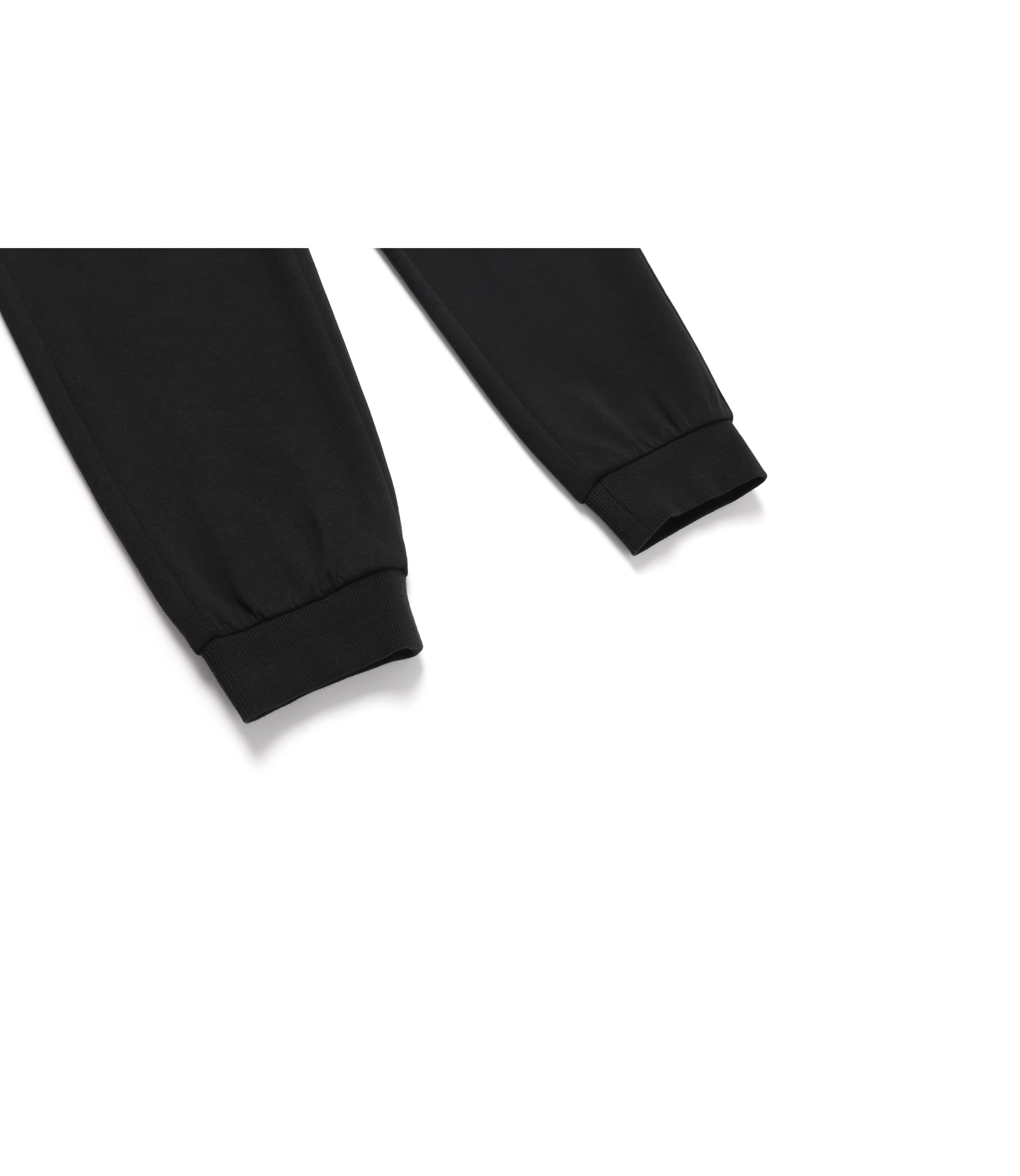 Unisex PINTAIL Straight Jogger Sweatpants<br>CARBON BLACK