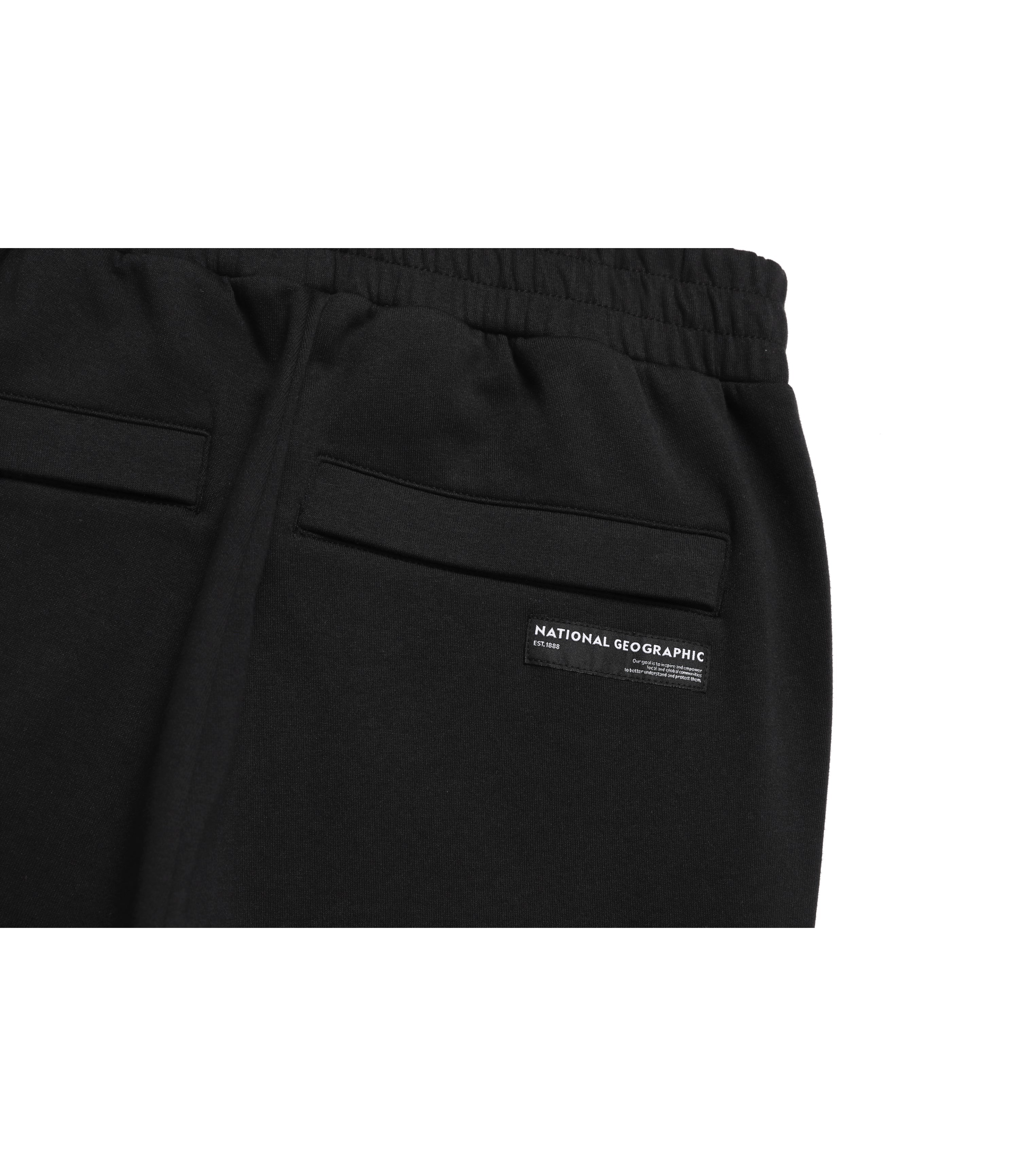 Unisex PINTAIL Straight Jogger Sweatpants<br>CARBON BLACK