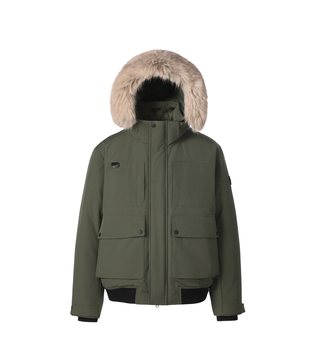 Unisex Taruga Blouson Duck Down Jumper<br>OLIVE GREEN