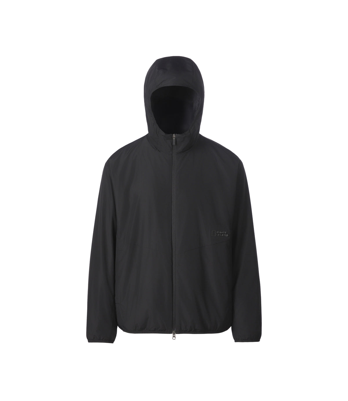 Unisex [OCTA] Vaid Hooded Full-Zip Jacket<br>BLACK