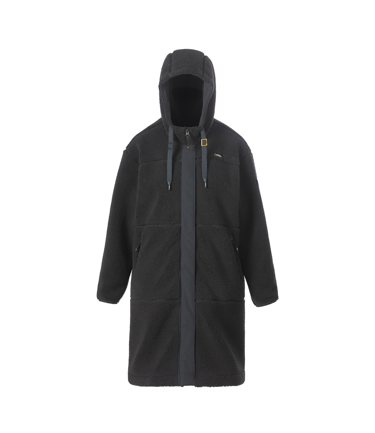 Women's Costoni Fleece Long Jacket<br>WOOD GREY