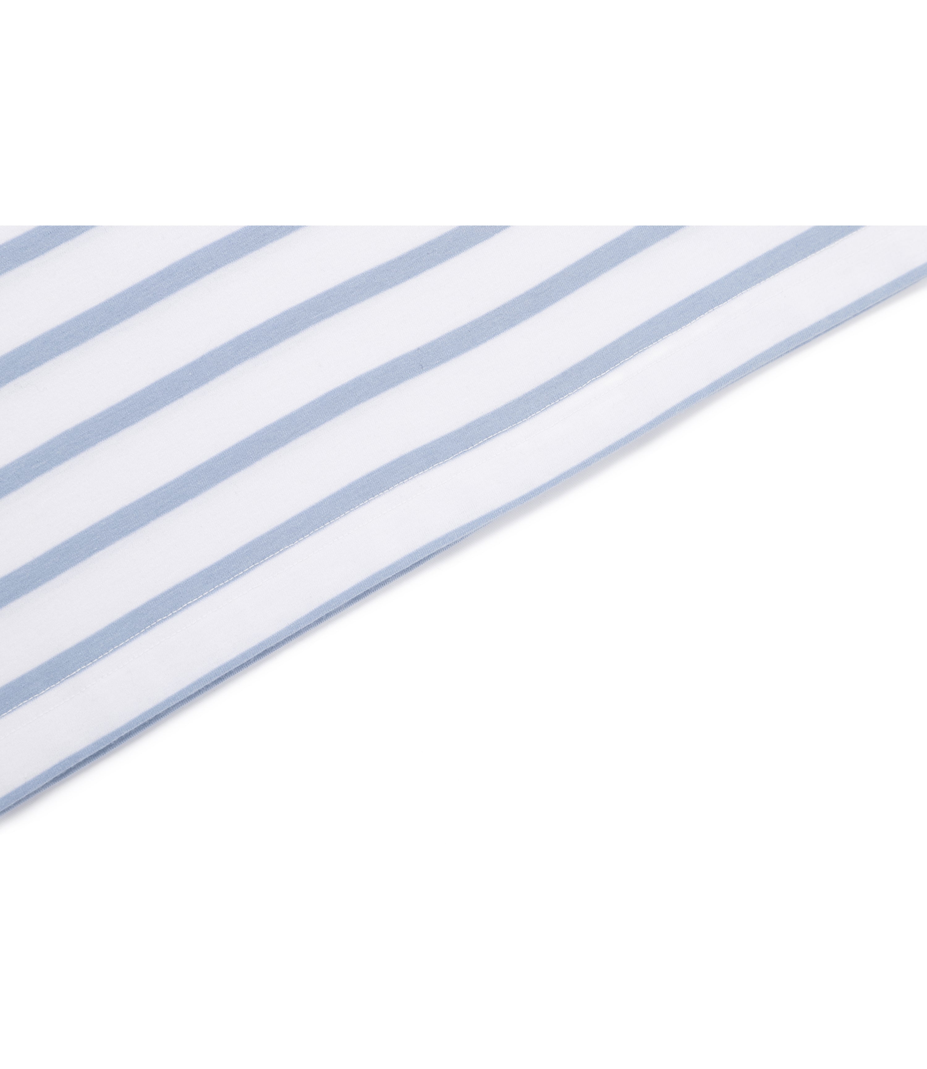 Unisex Stripe Long Sleeve Tee<br>G/BLUE