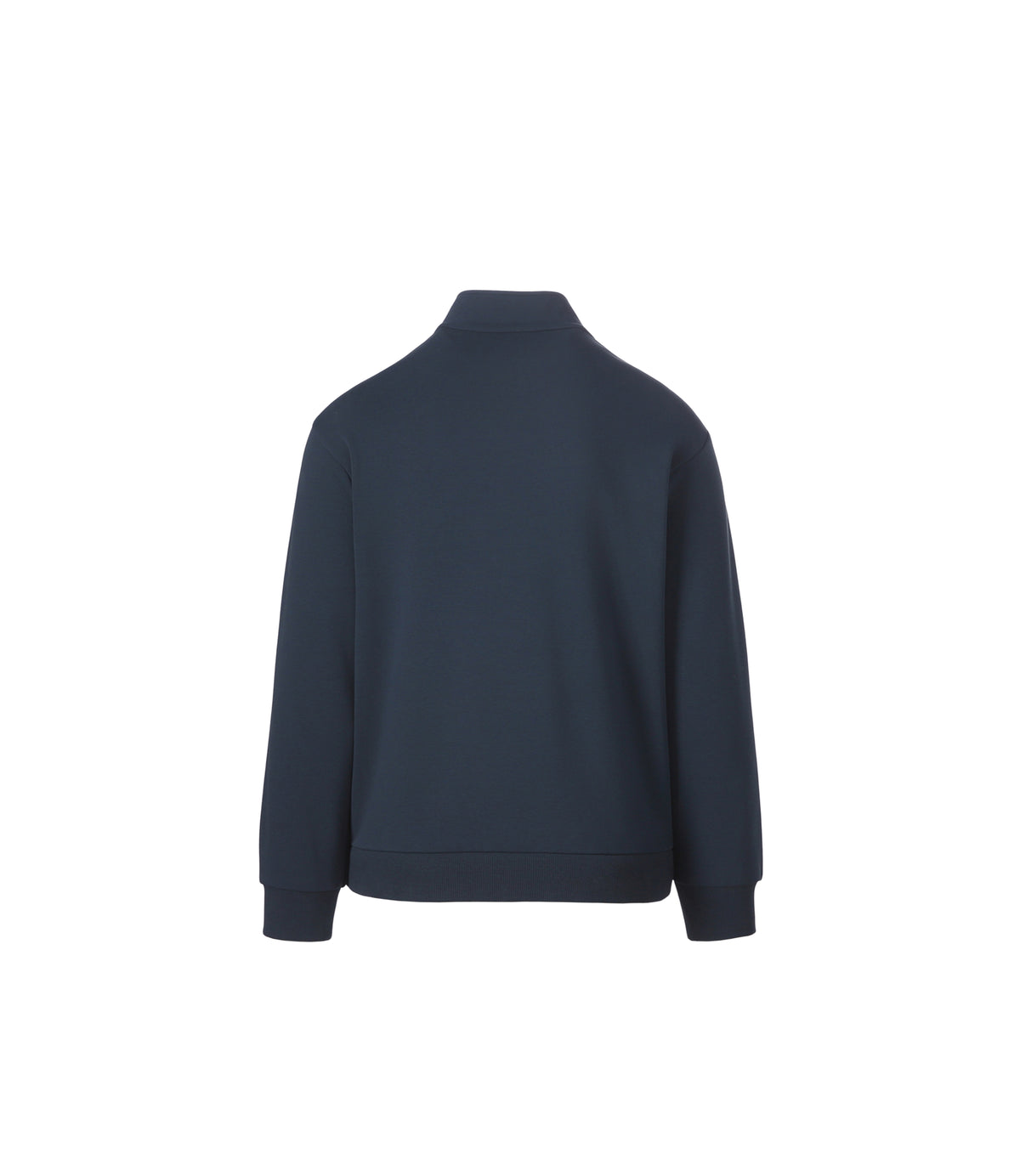 Unisex Fleece Half Zip-Up Sweatshirt<br>BLUE NAVY