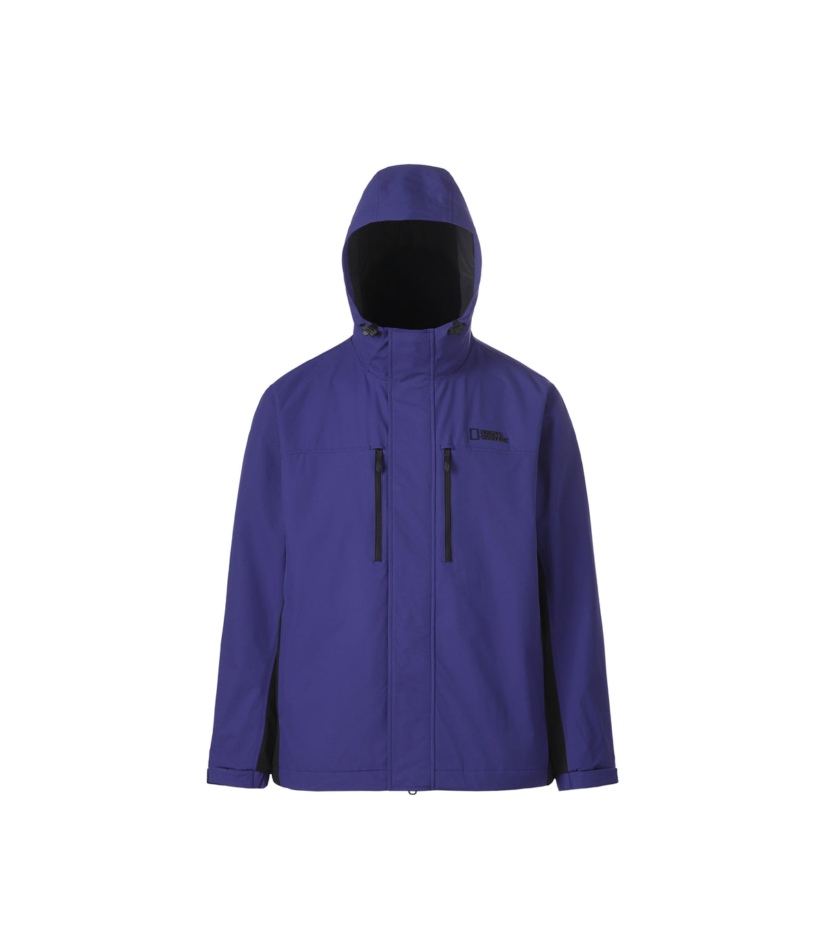 Unisex 2-Layer Color Block Jumper<br>PURPLE