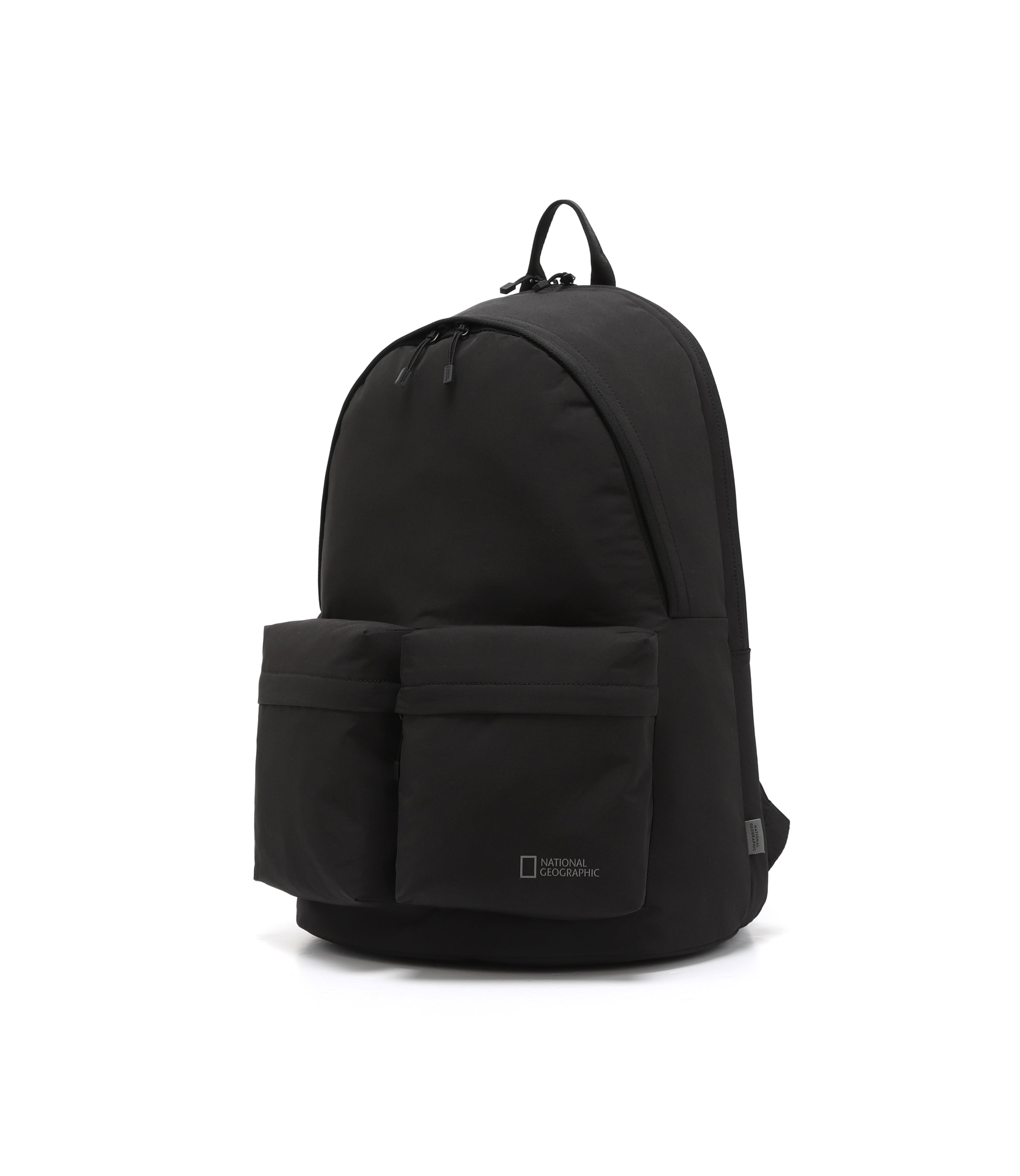 Double Pocket Backpack<br>BLACK