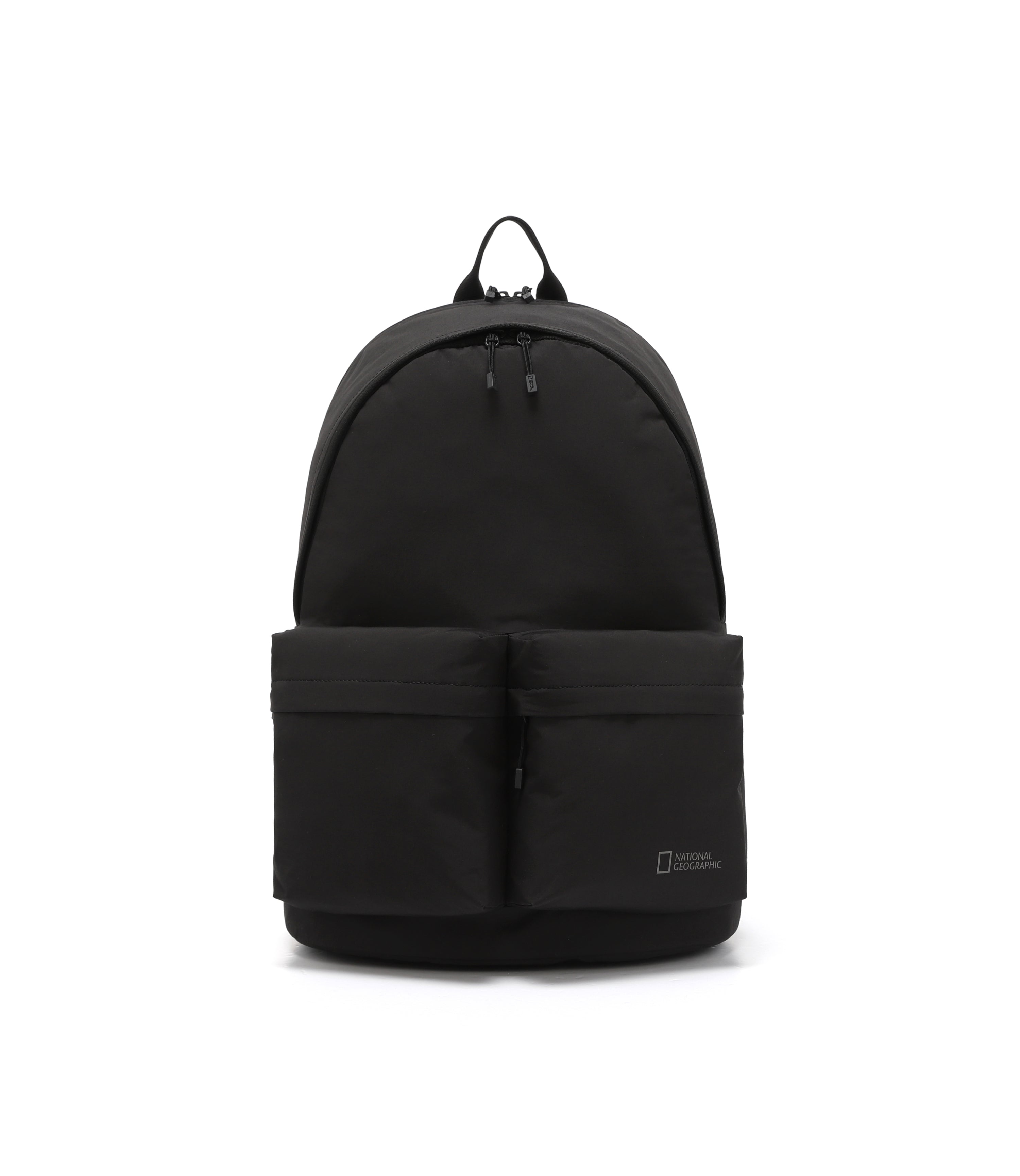 Double Pocket Backpack<br>BLACK