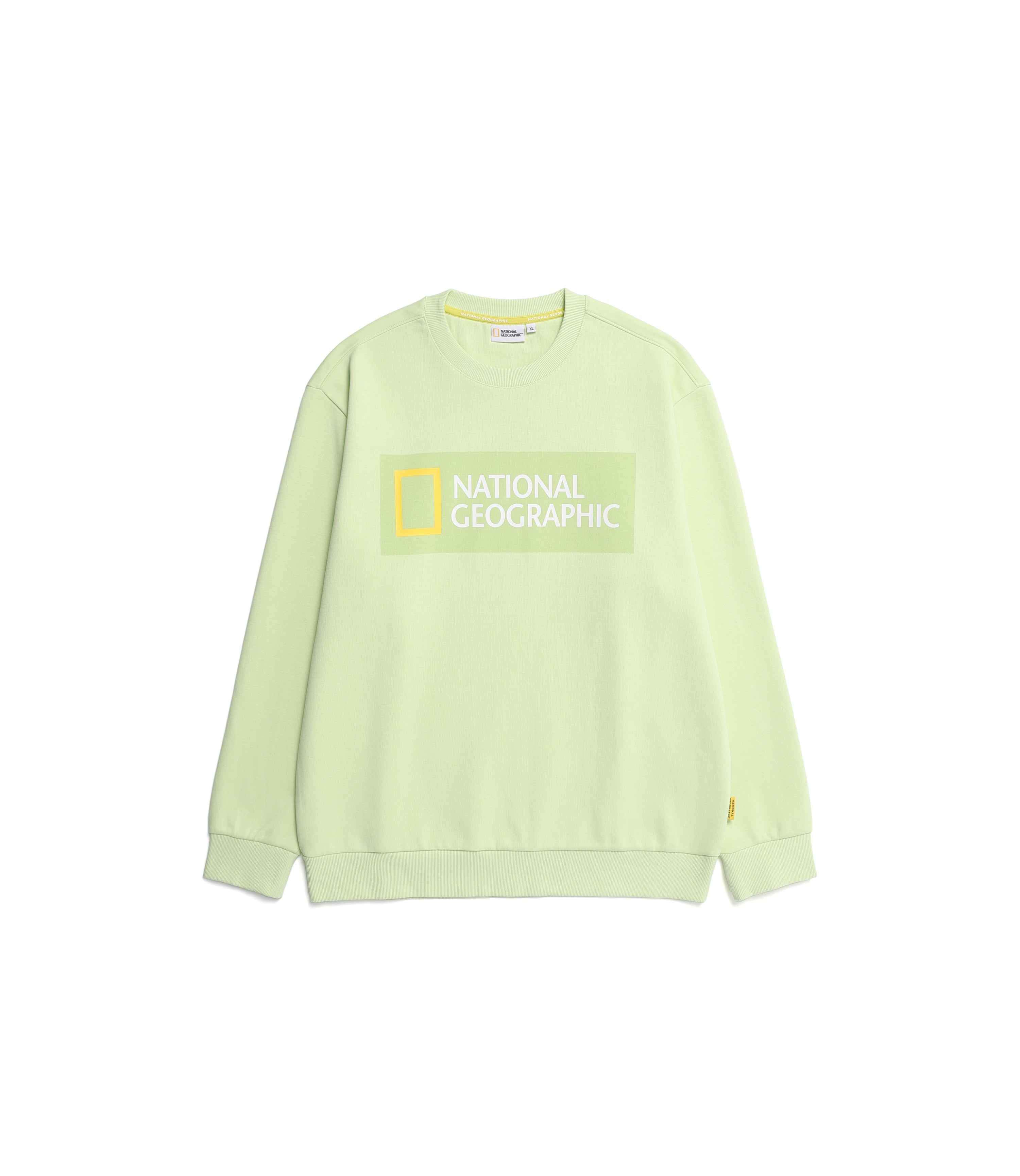 Unisex ARRAYAN Basic Big LOGO Sweatshirt<br>LIGHT JADE