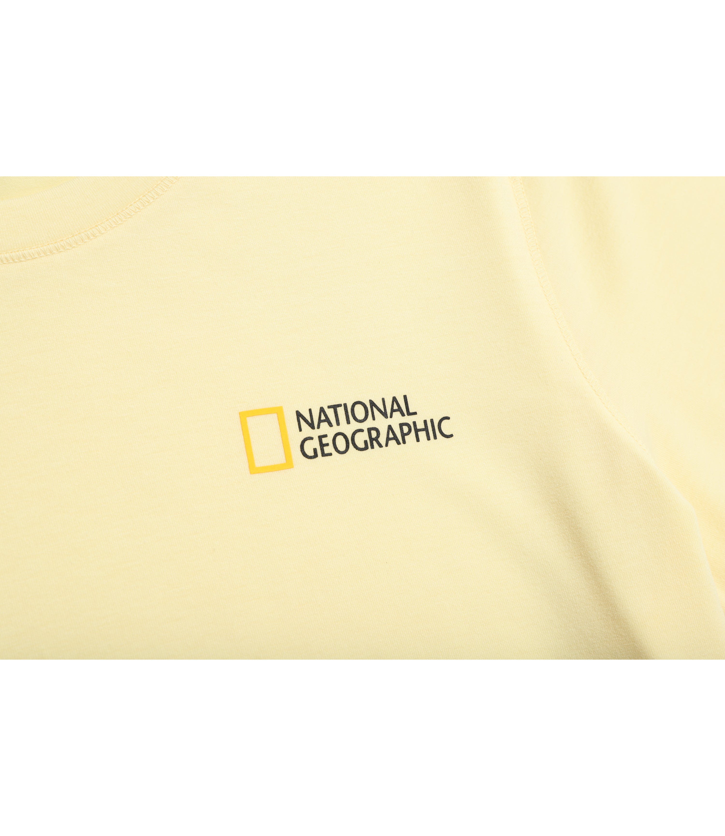 Women's PRAIRIE Small LOGO Short Sleeve Longline Tee<br>LEMON