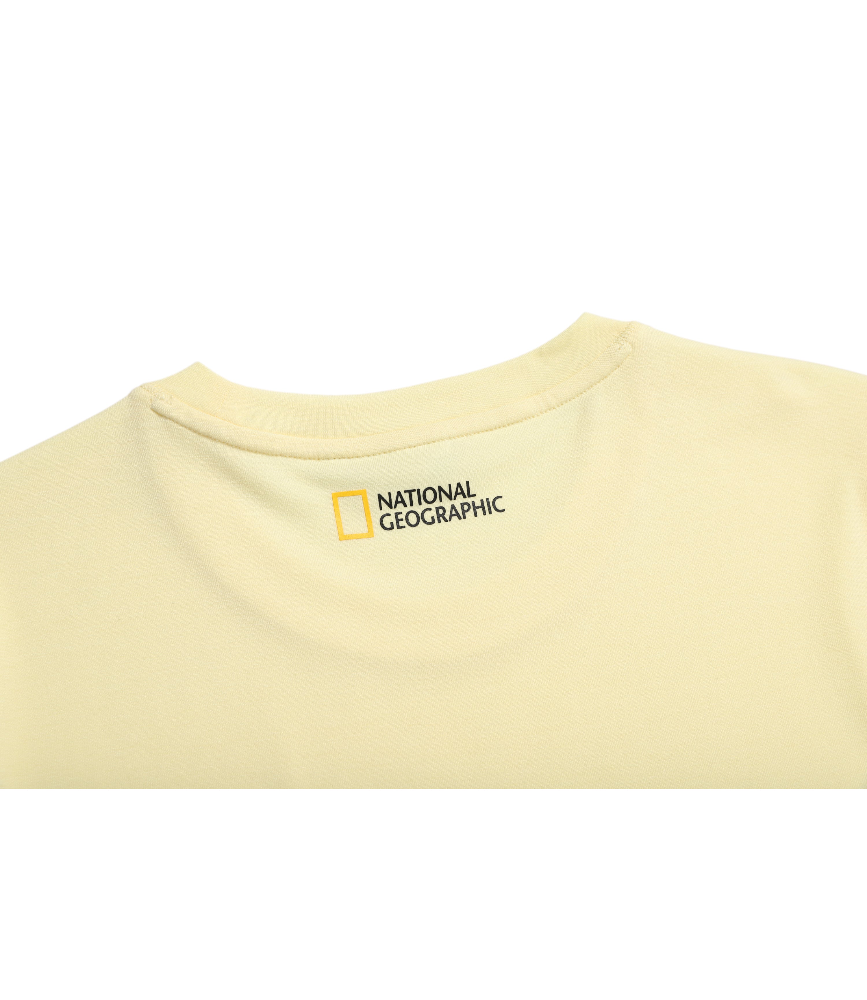 Women's PRAIRIE Small LOGO Short Sleeve Longline Tee<br>LEMON