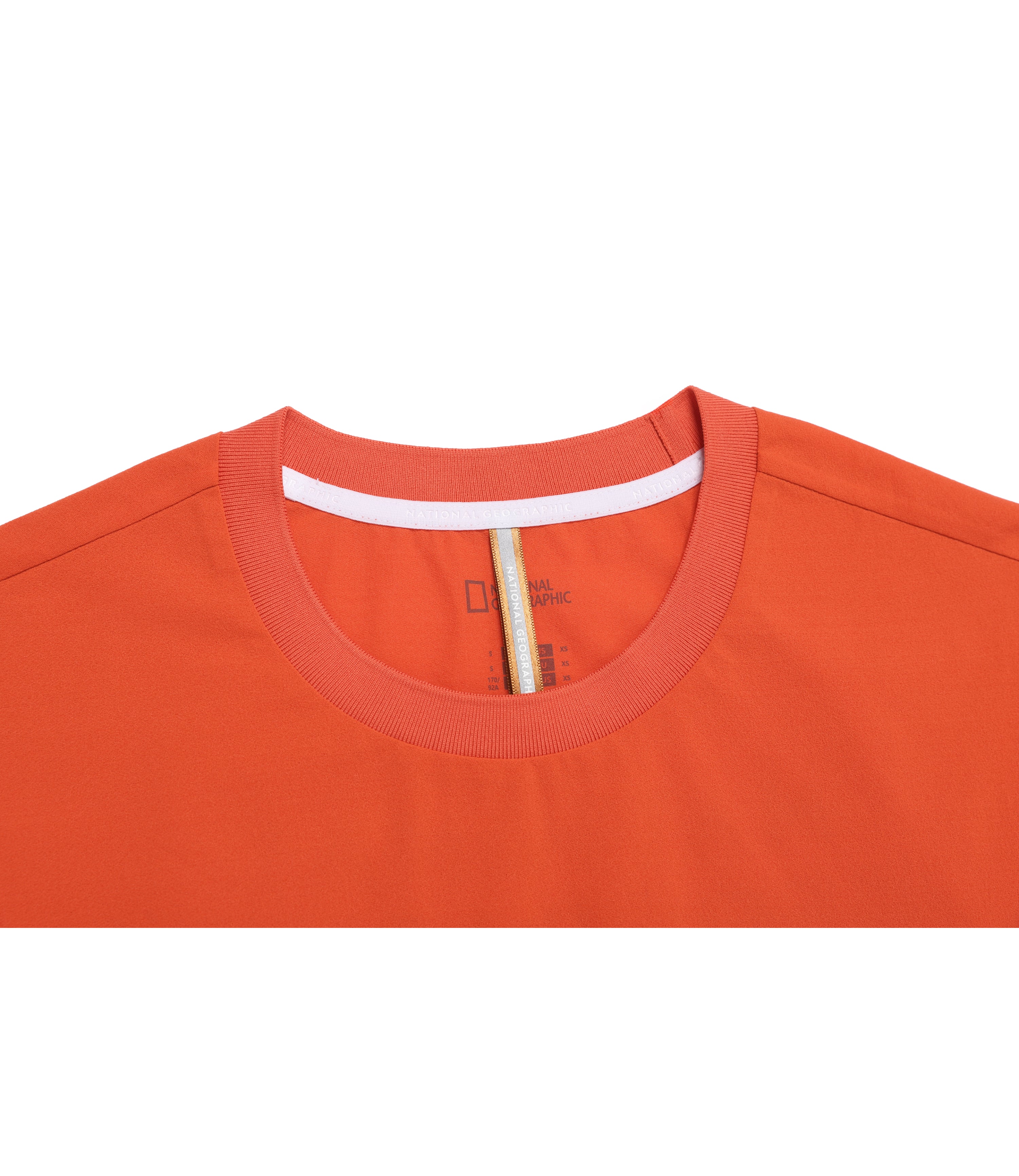 Unisex KRAZ Back Graphic Semi-Oversized Short Sleeve Tee<br>L/ORANGE