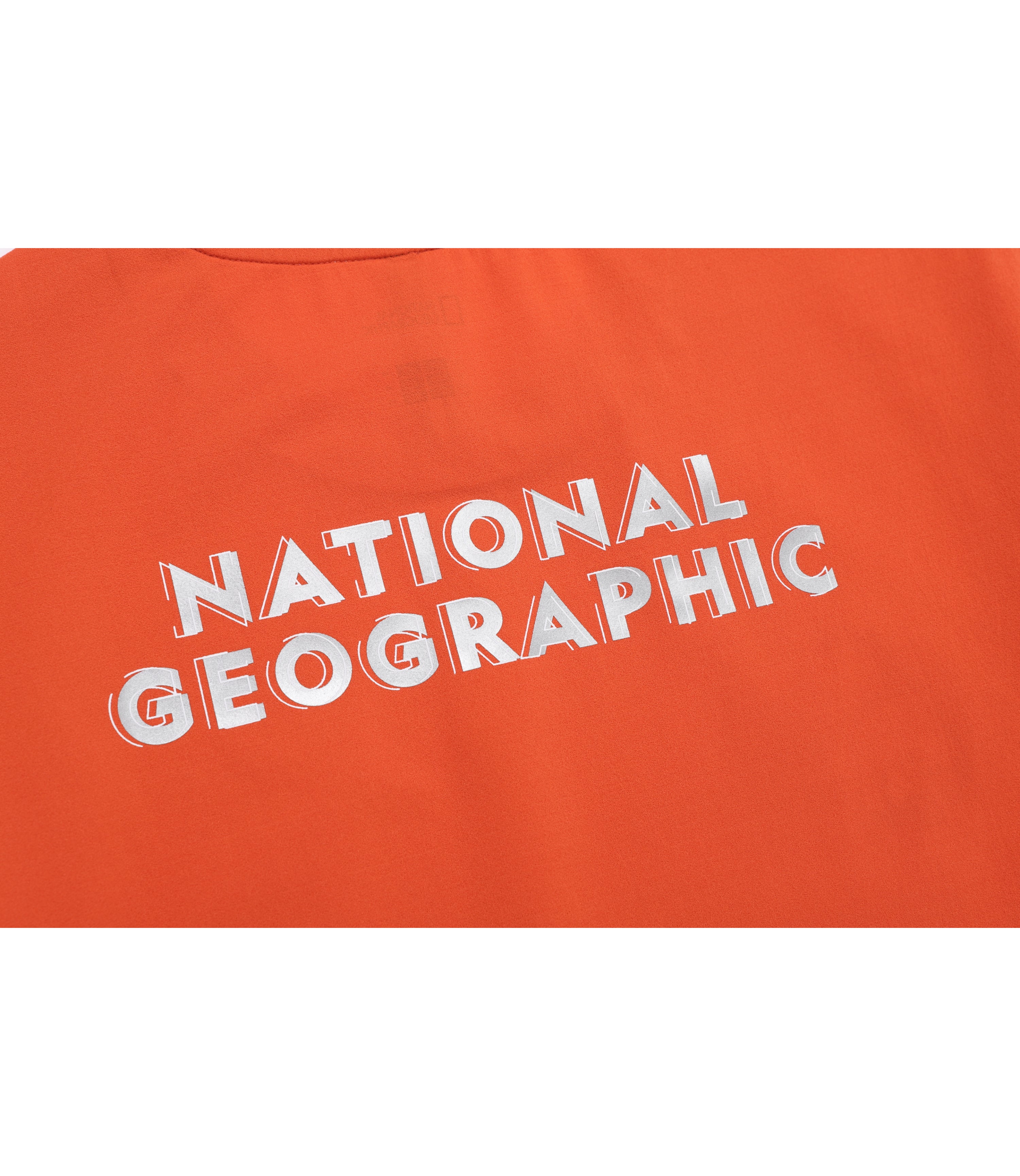 Unisex KRAZ Back Graphic Semi-Oversized Short Sleeve Tee<br>L/ORANGE