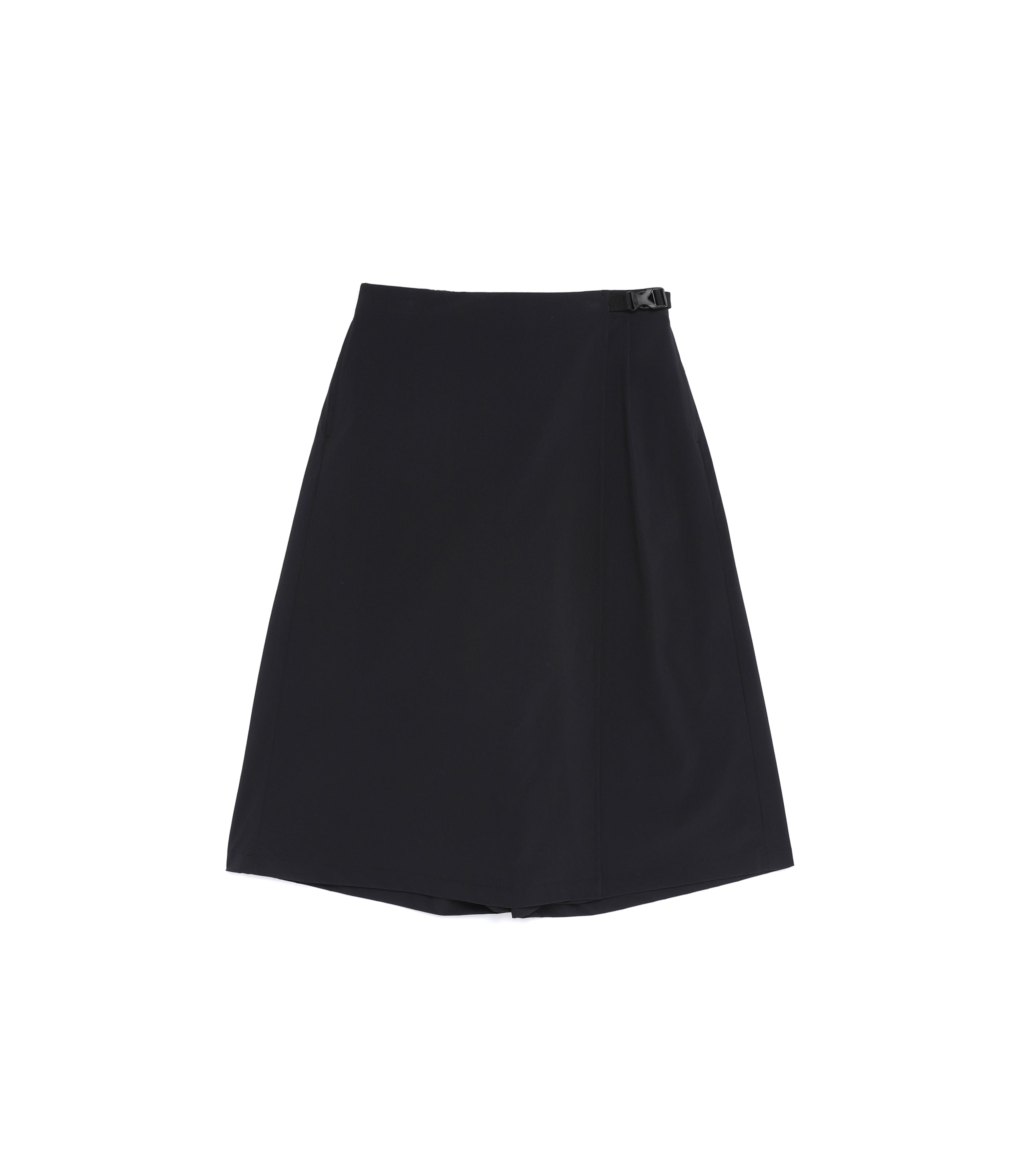Women's CASSIA Long Culottes<br>BLACK