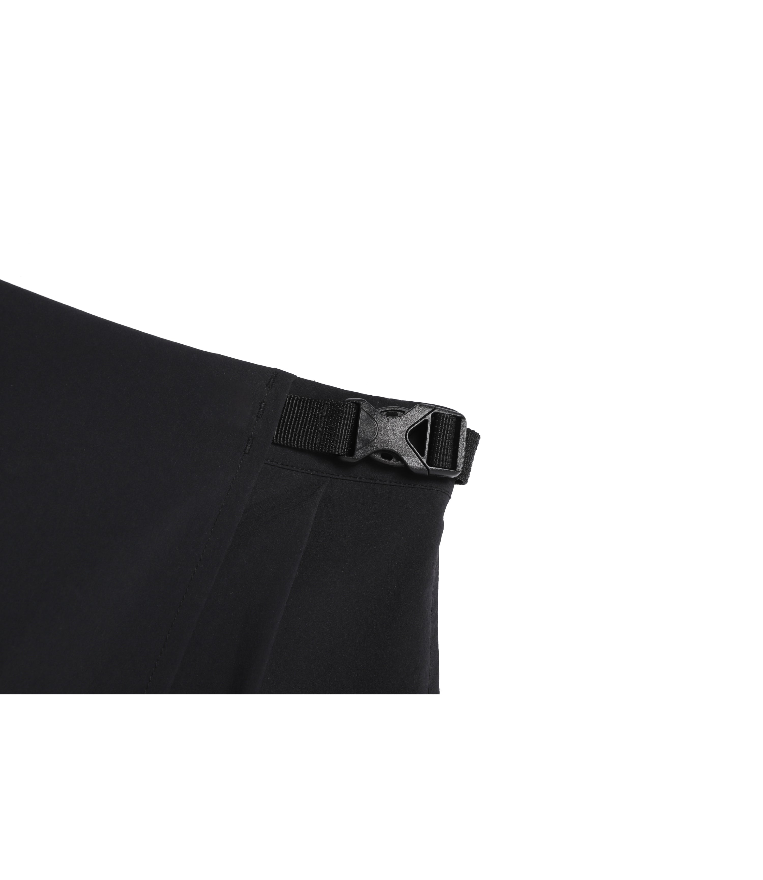 Women's CASSIA Long Culottes<br>BLACK