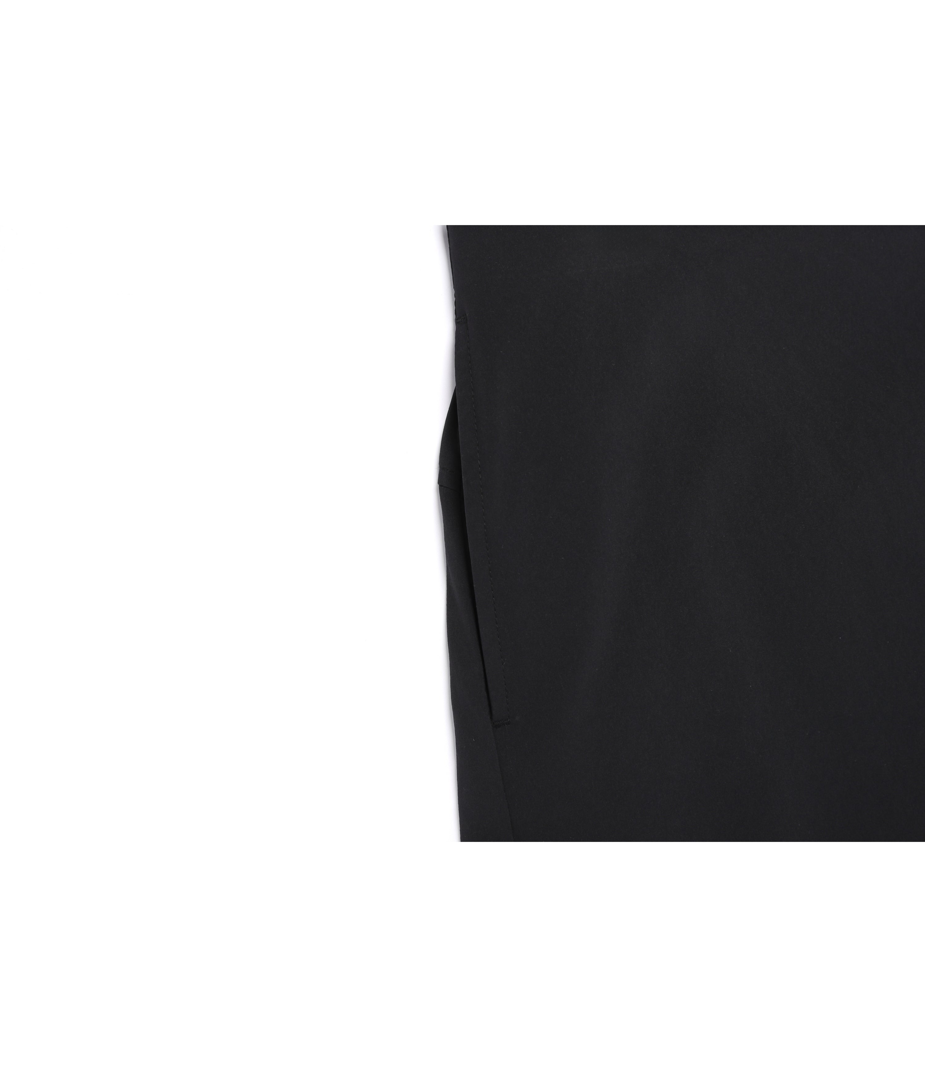 Women's CASSIA Long Culottes<br>BLACK