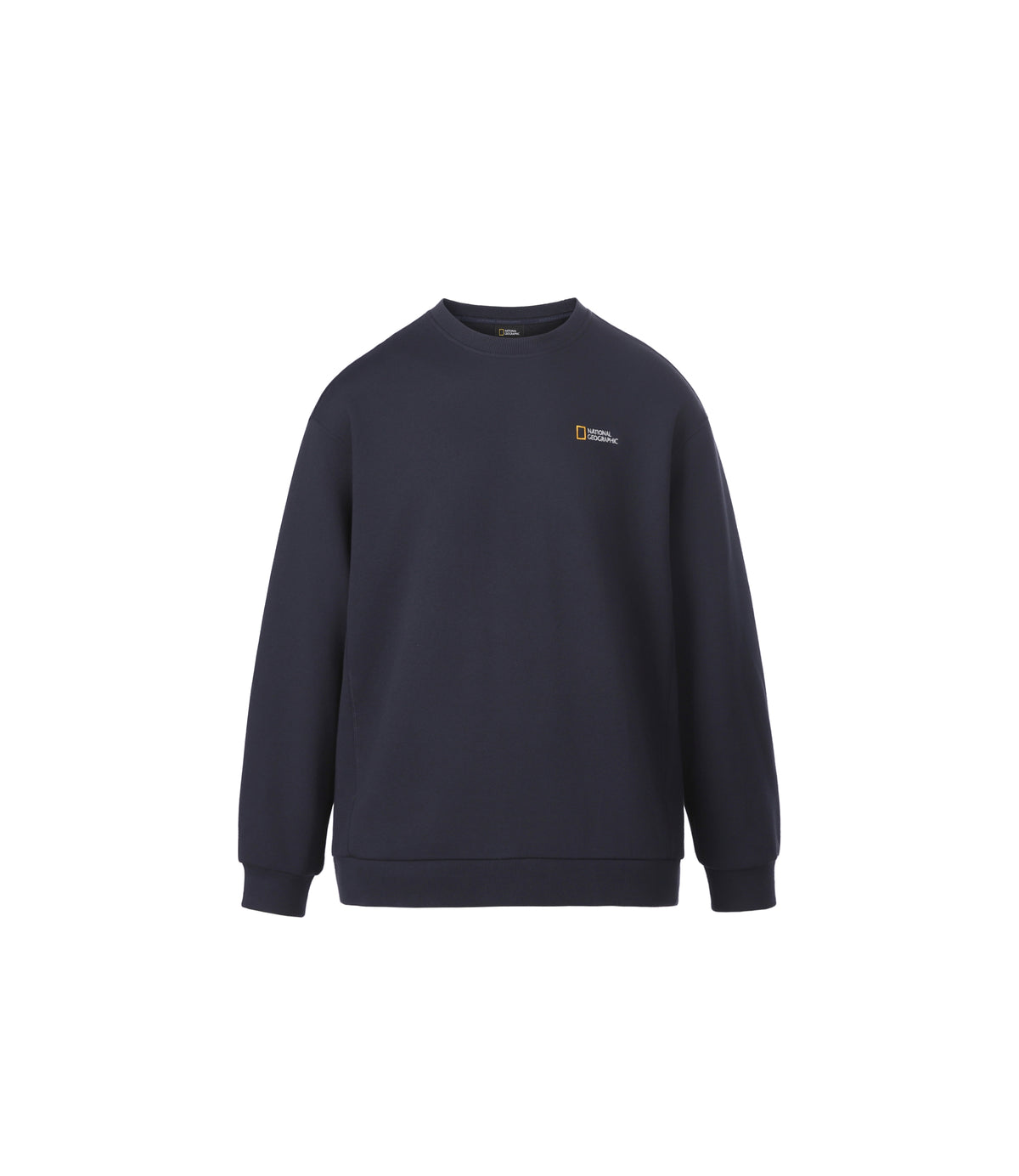 Unisex Animal Graphic Semi-Overfit Sweatshirt<br>MIDNIGHT NAVY