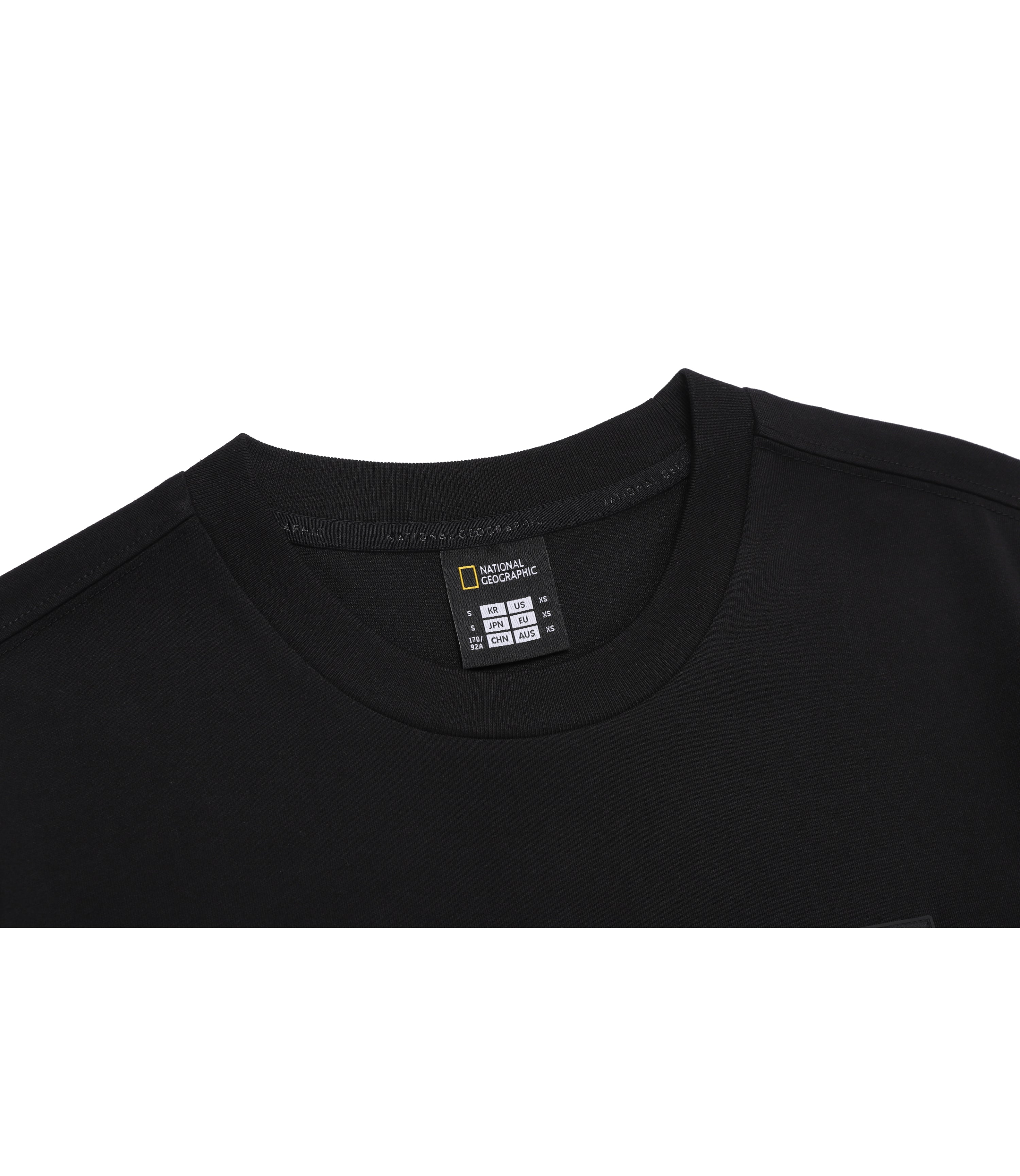 Unisex NEODY Small Logo Short Sleeve Tee<br>BLACK