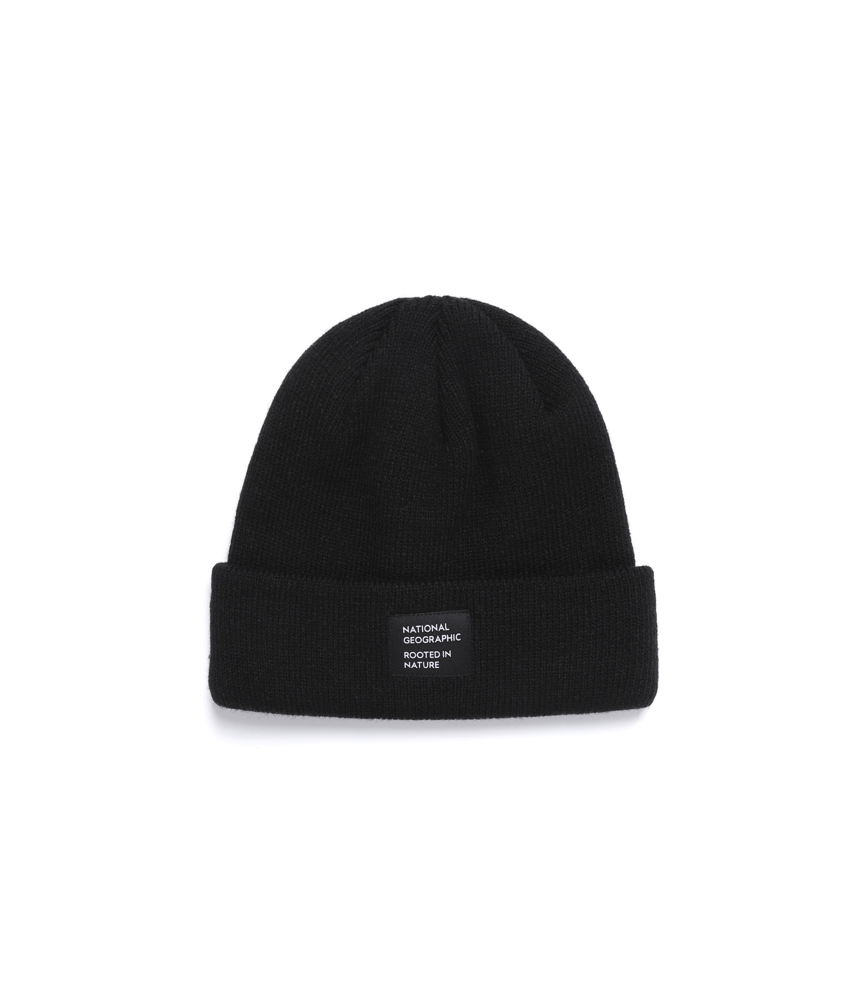 Plain Beanie<br>BLACK