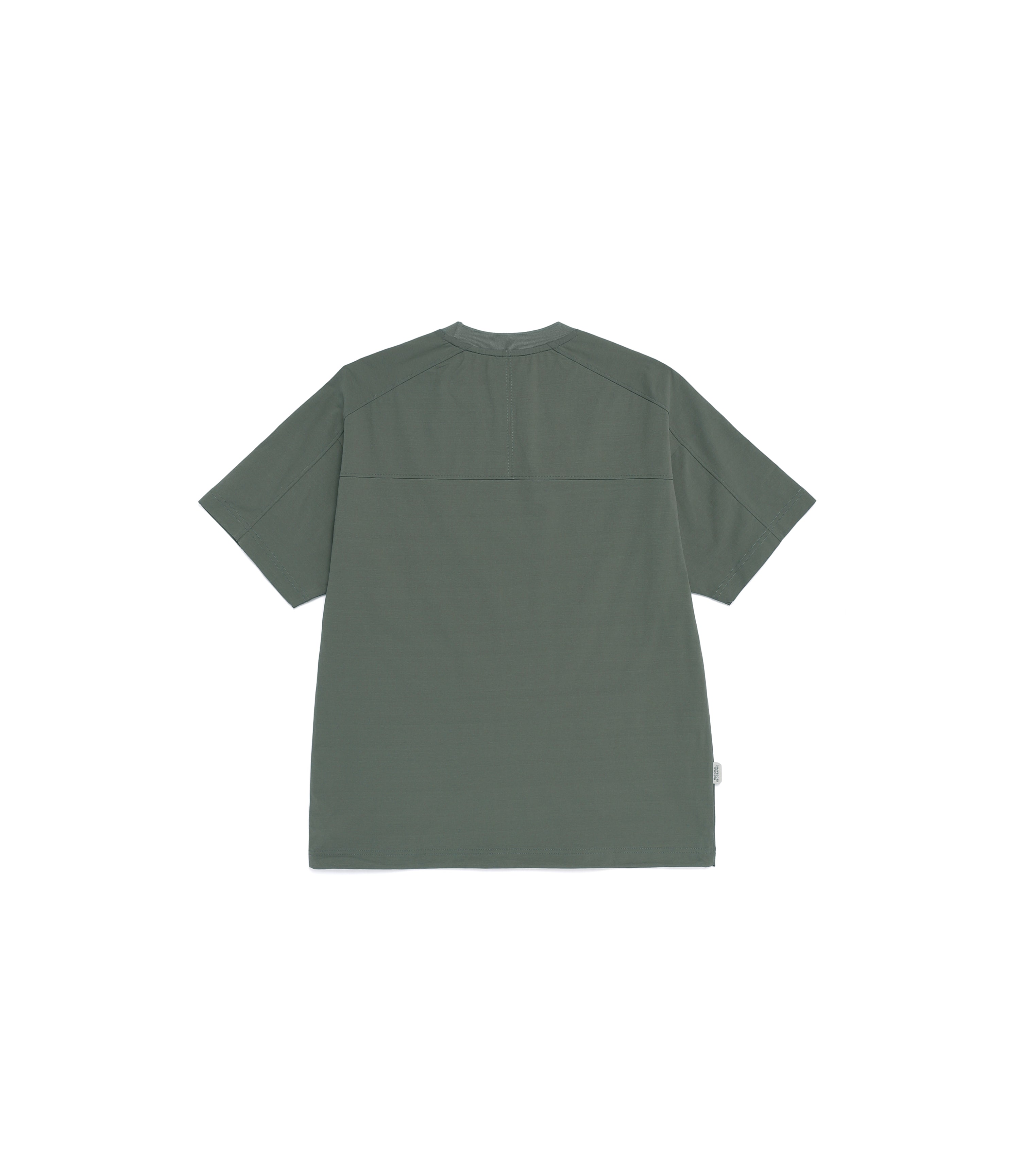 Unisex Frozen Air Semi-Overfit Short Sleeve Tee<br>G/KHAKI