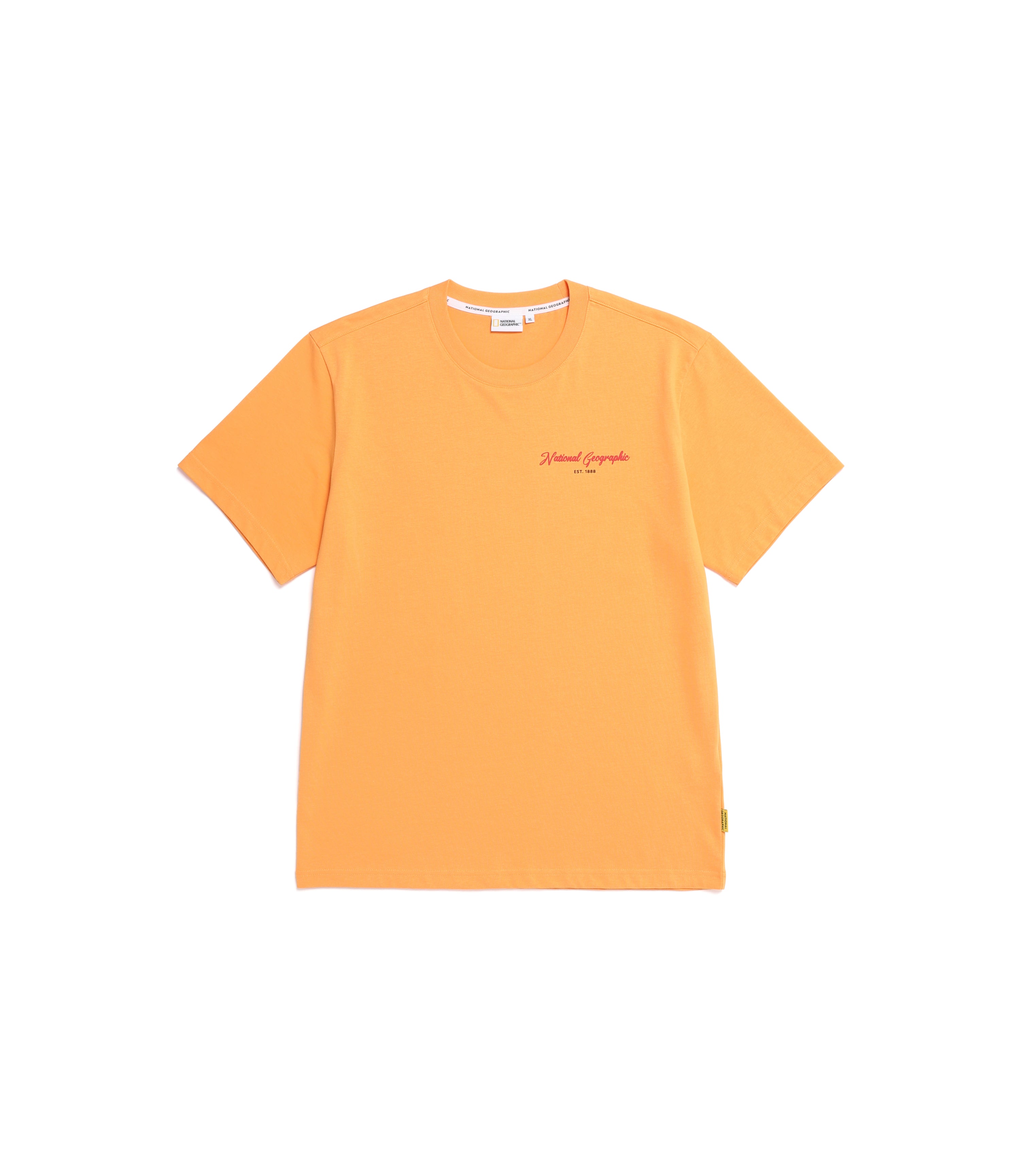 Unisex YELLOWSTONE SLOGAN Graphic Short Sleeve Tee<br>ORANGE