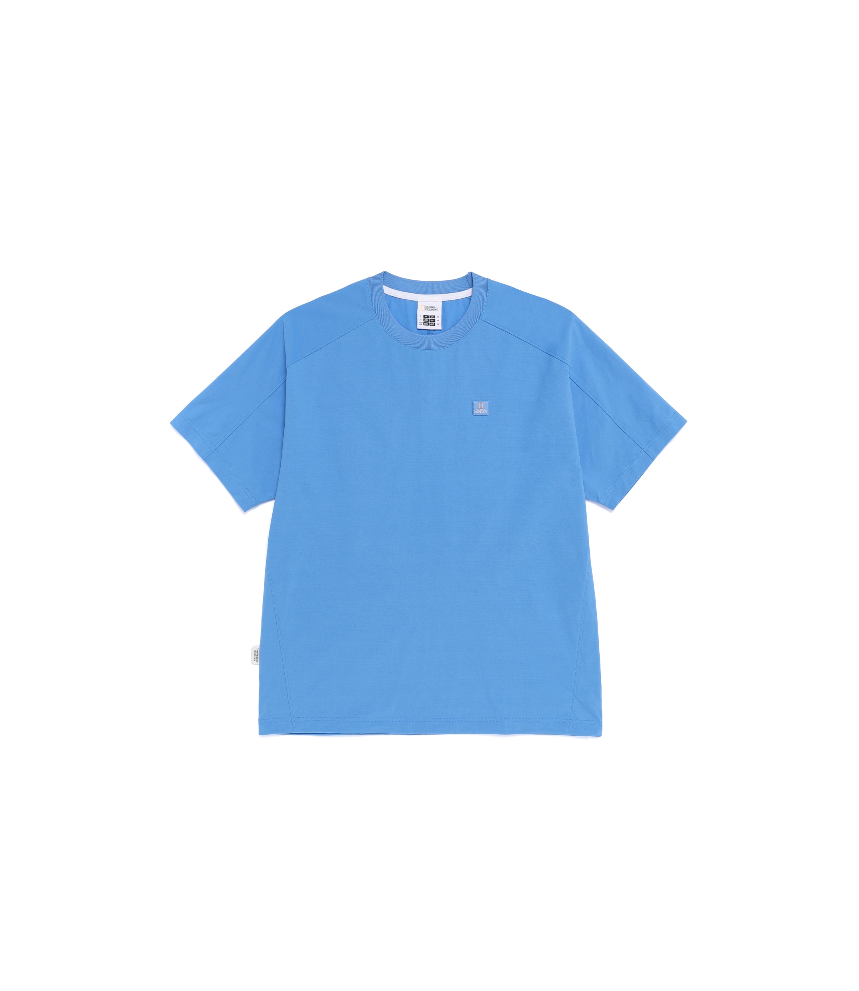 Unisex Frozen Air Semi-Overfit Short Sleeve Tee<br>MARINE BLUE