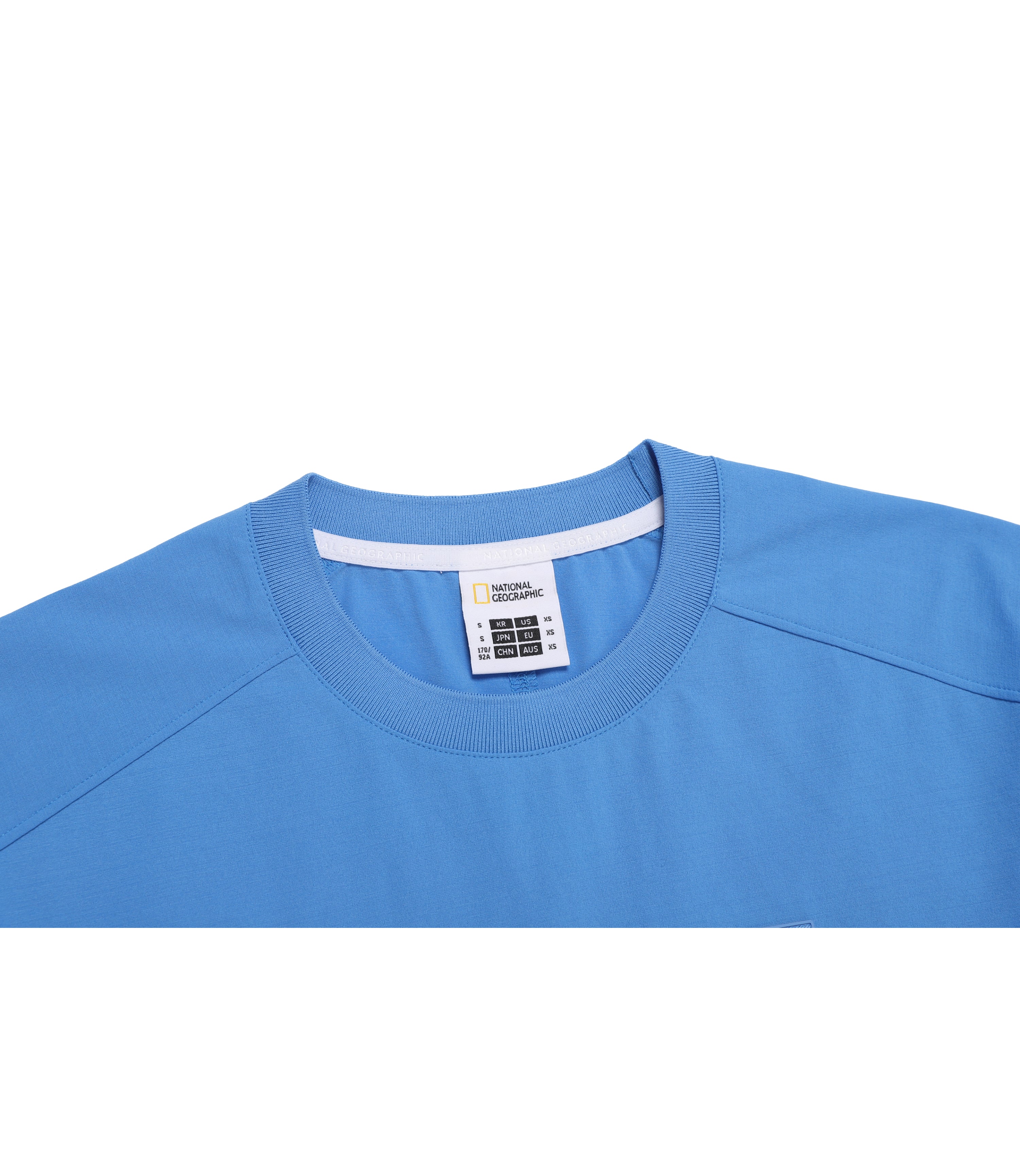 Unisex Frozen Air Semi-Overfit Short Sleeve Tee<br>MARINE BLUE